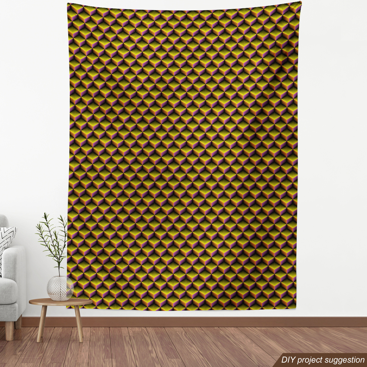 Ambesonne Fabric by The Yard Decorative Upholstery and Fabric for Home Accents - Picture 8 of 164