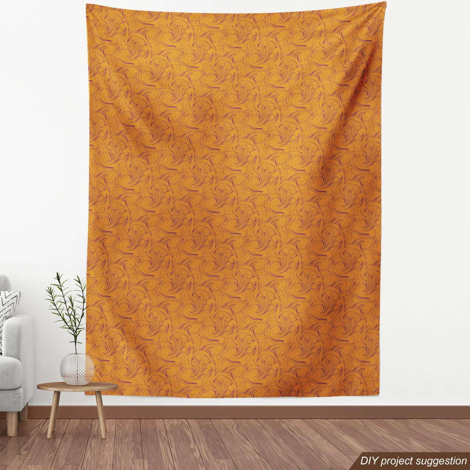 Ambesonne Sketch Design Fabric by the Yard Decorative Upholstery Home Accents - Picture 8 of 160