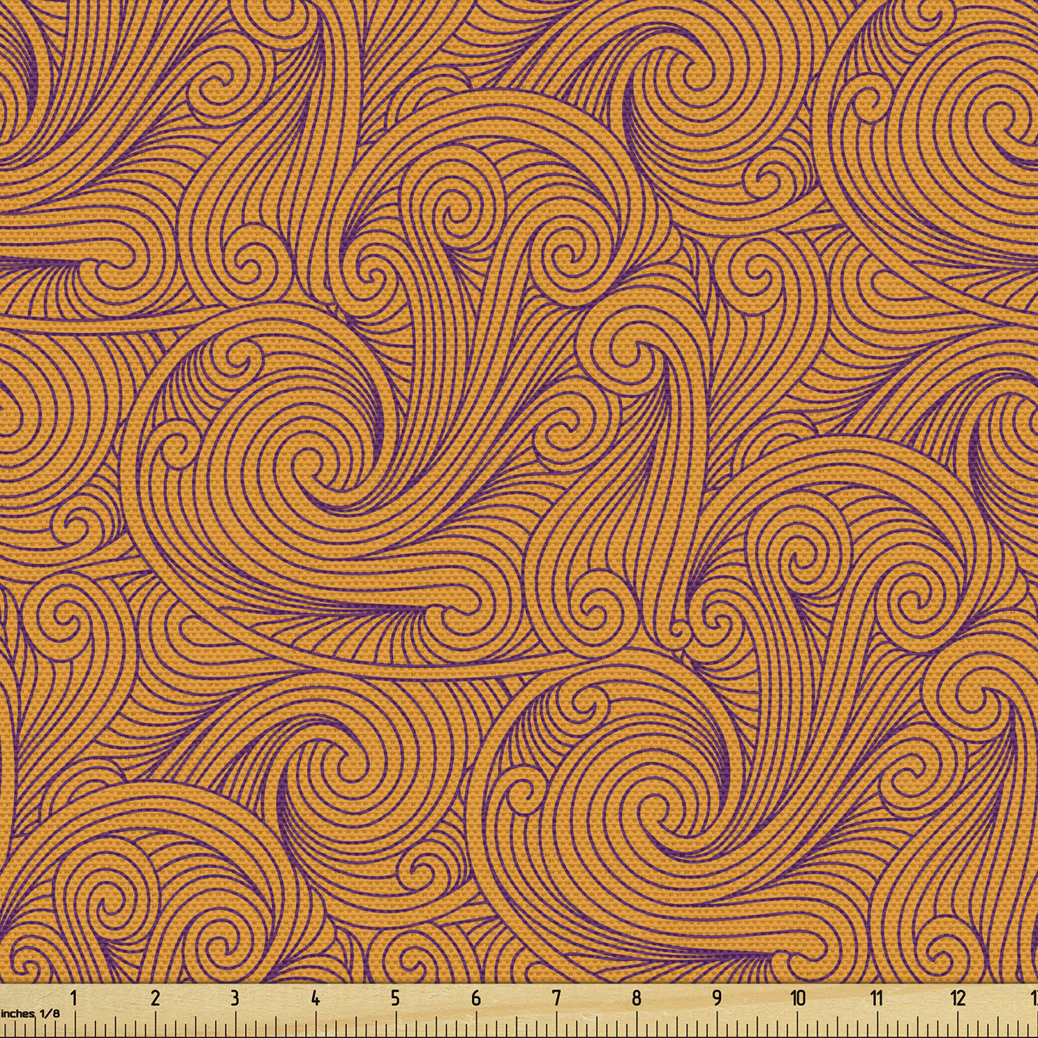 Ambesonne Sketch Design Fabric by the Yard Decorative Upholstery Home Accents - Picture 5 of 160