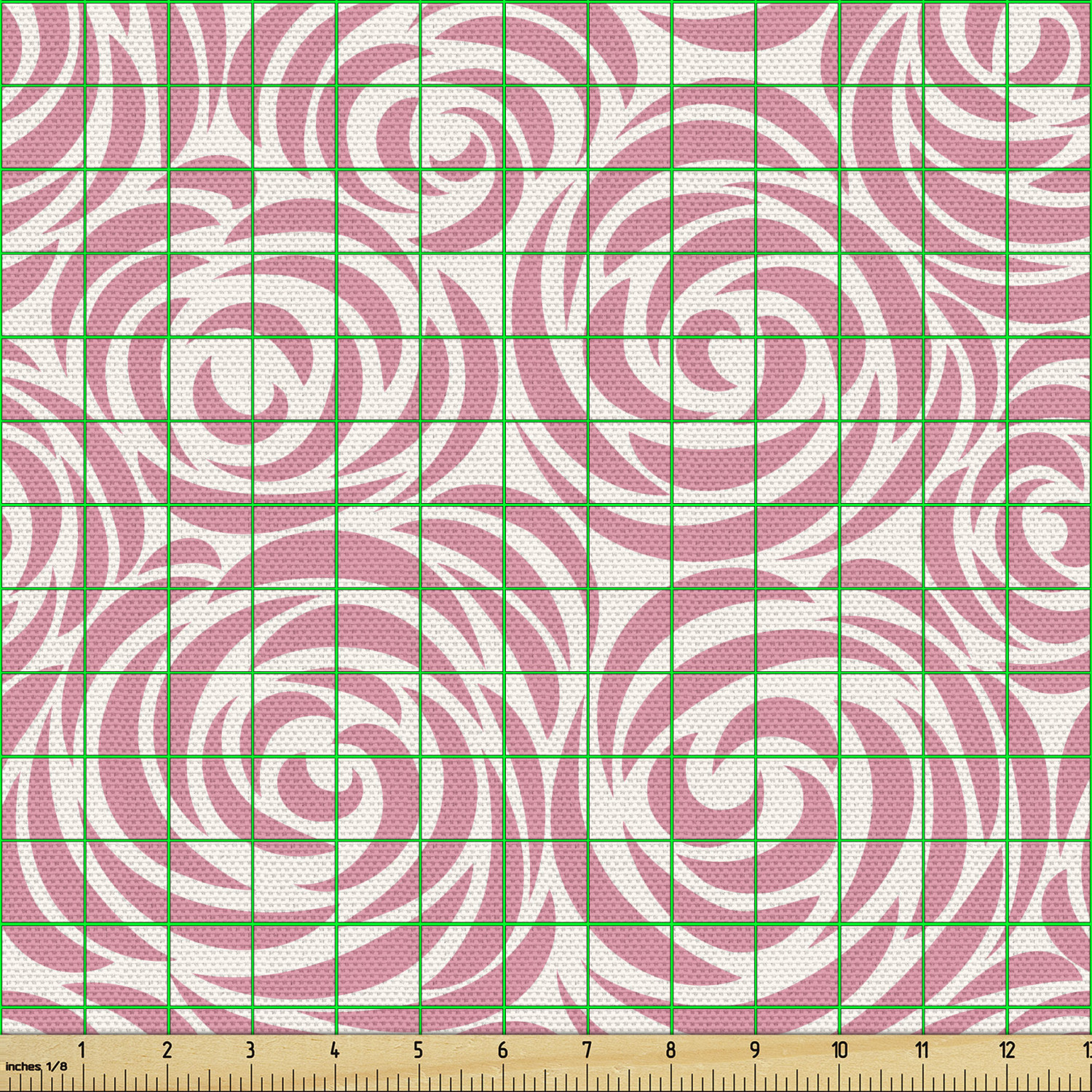 Ambesonne Rose Fabric by the Yard Decorative Upholstery Home Accents - Picture 6 of 164