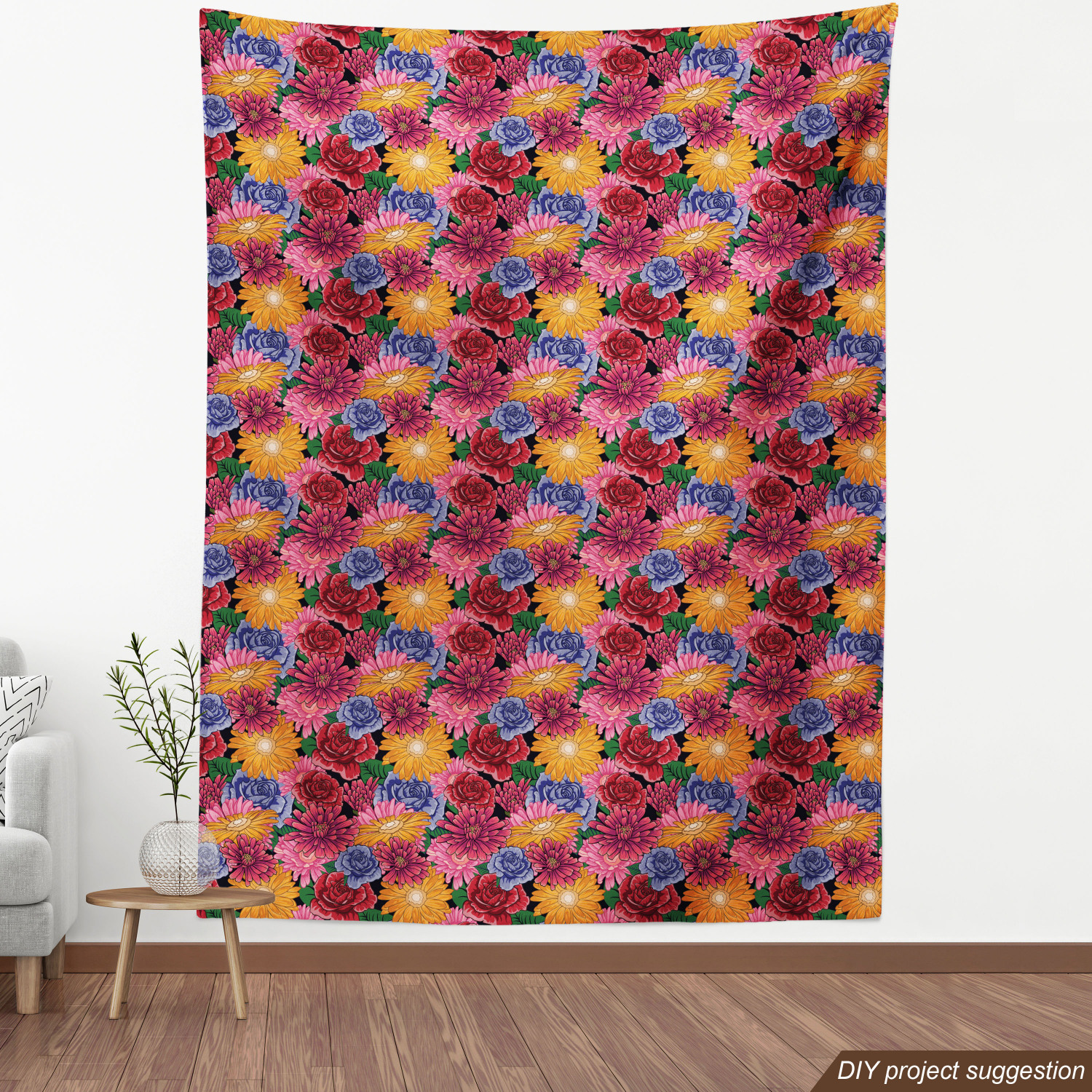 Fabric by The Yard Polyester Upholstery and Fabric for Home Accents Ambesonne - Picture 44 of 164