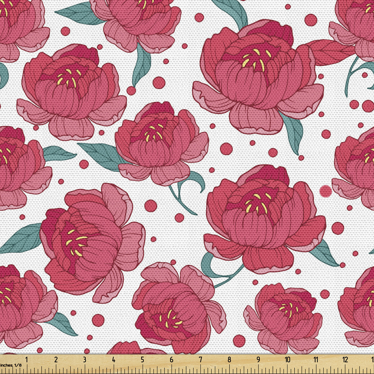 Fabric by The Yard Polyester Upholstery and Fabric for Home Accents Ambesonne - Picture 129 of 164