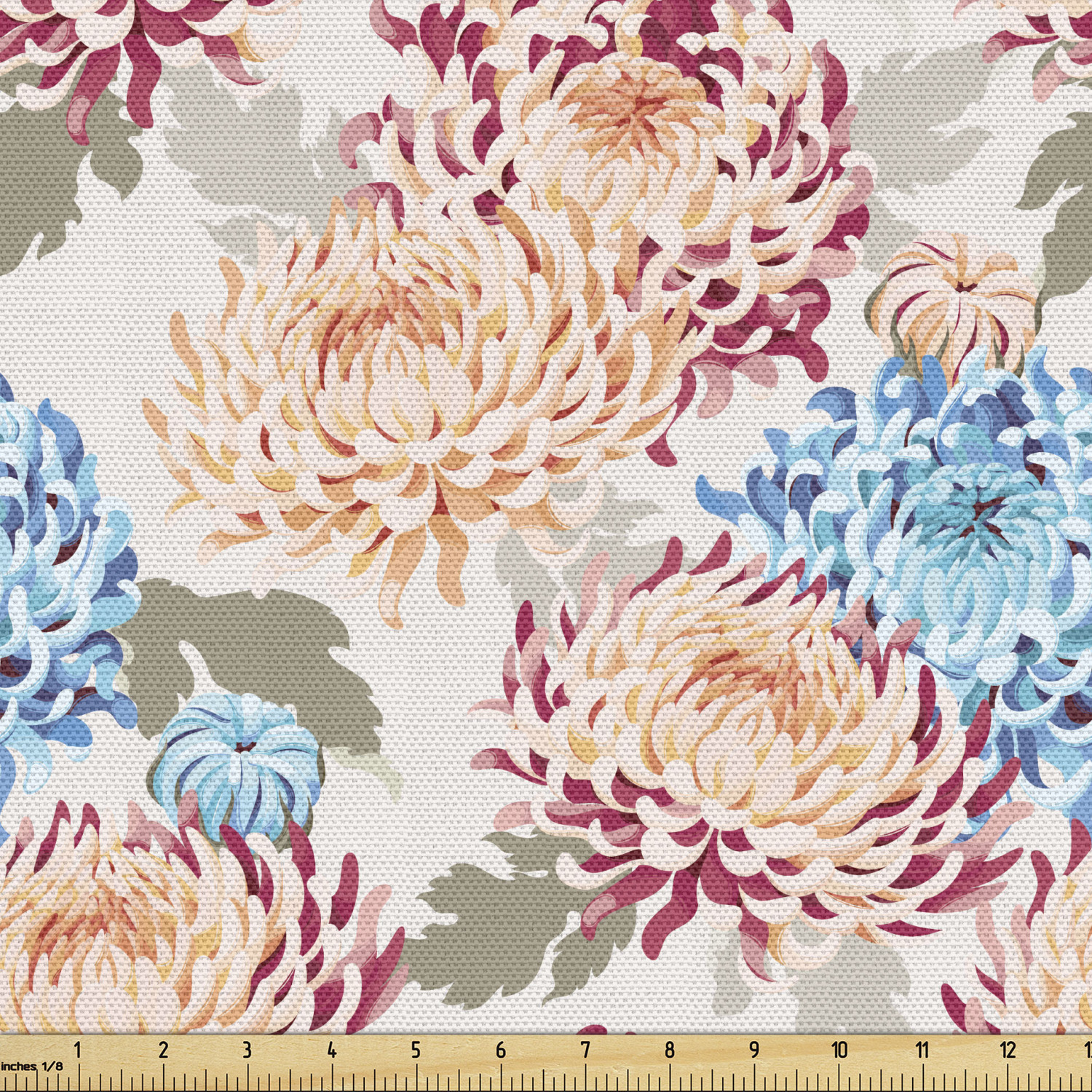 Fabric by The Yard Polyester Upholstery and Fabric for Home Accents Ambesonne - Picture 33 of 164