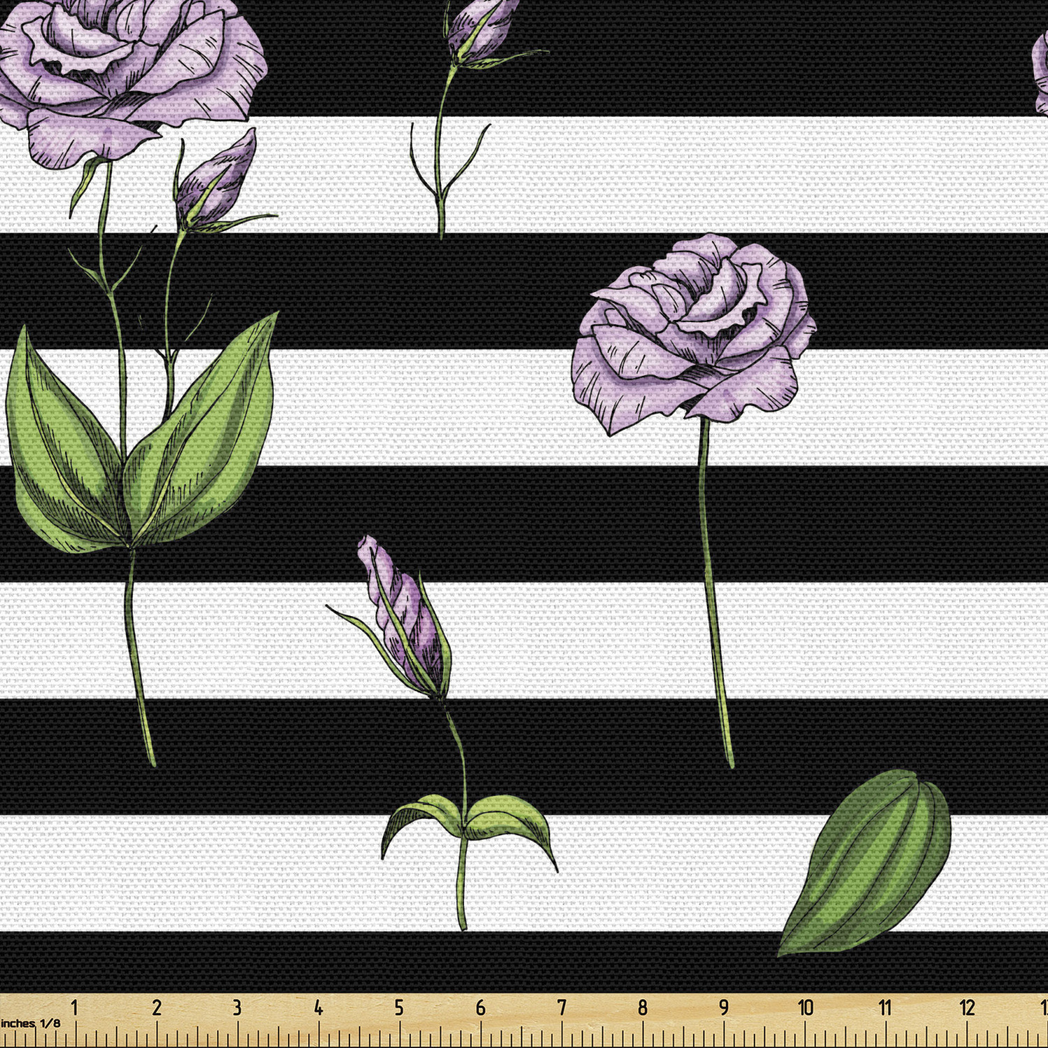 Ambesonne Rose Fabric by the Yard Decorative Upholstery Home Accents - Picture 45 of 164