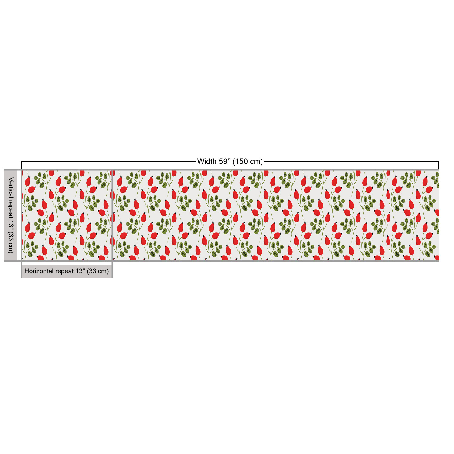 Ambesonne Floral Leaves Fabric by the Yard Decorative Upholstery Home Accents - Picture 115 of 160