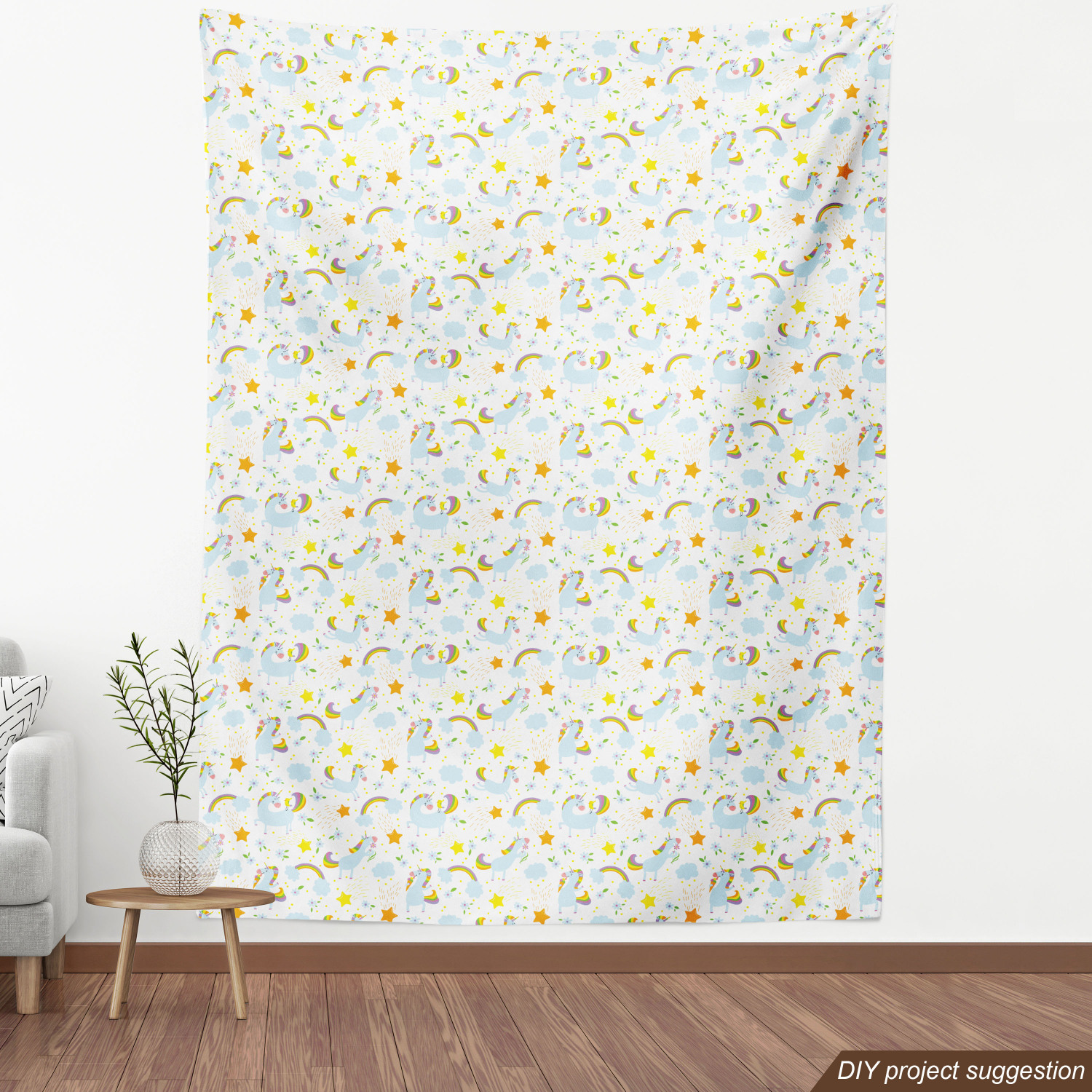 Fabric by The Yard Polyester Upholstery and Fabric for Home Accents Ambesonne - Picture 64 of 164