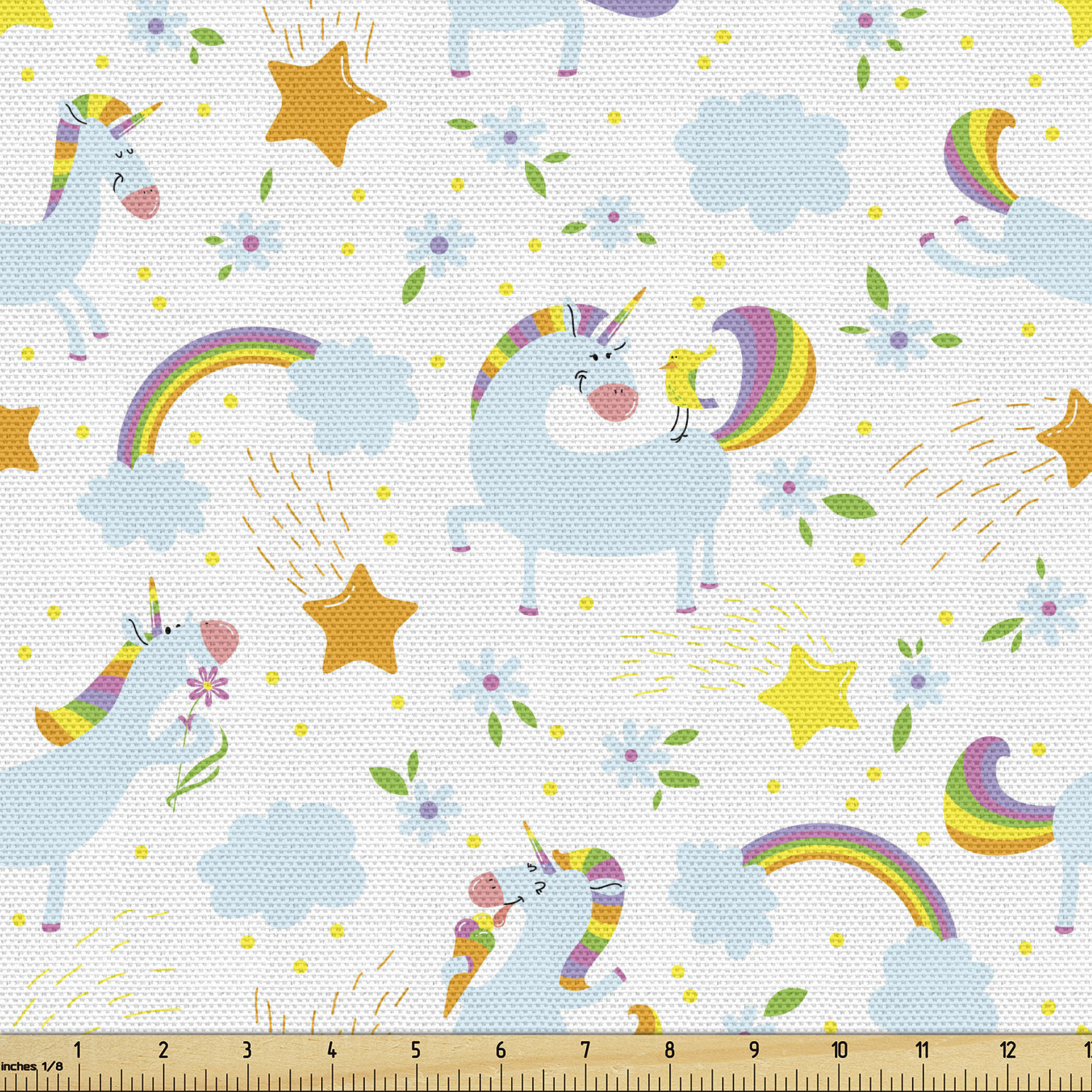 Fabric by The Yard Polyester Upholstery and Fabric for Home Accents Ambesonne - Picture 61 of 164