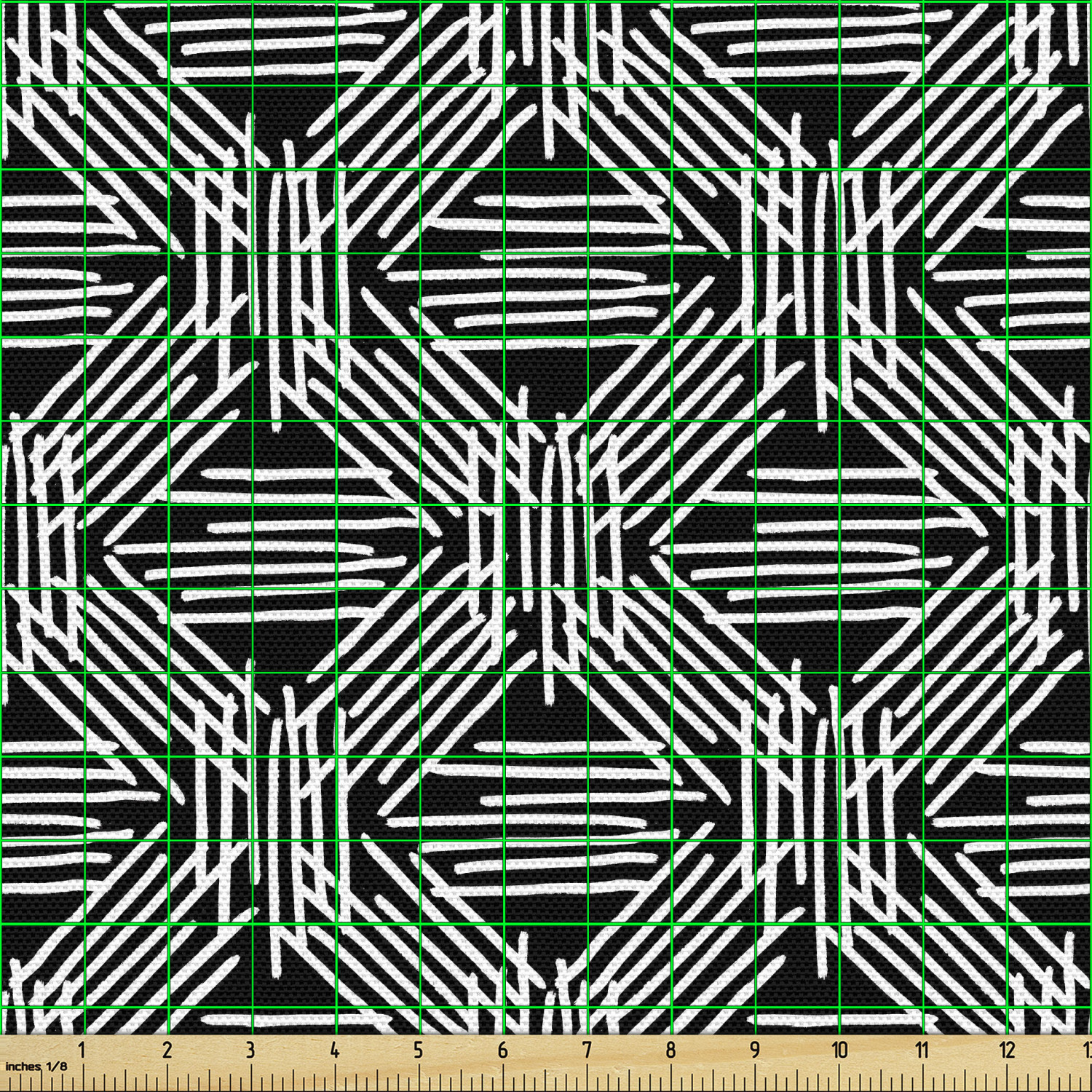 Fabric by The Yard Polyester Upholstery and Fabric for Home Accents Ambesonne - Picture 102 of 164