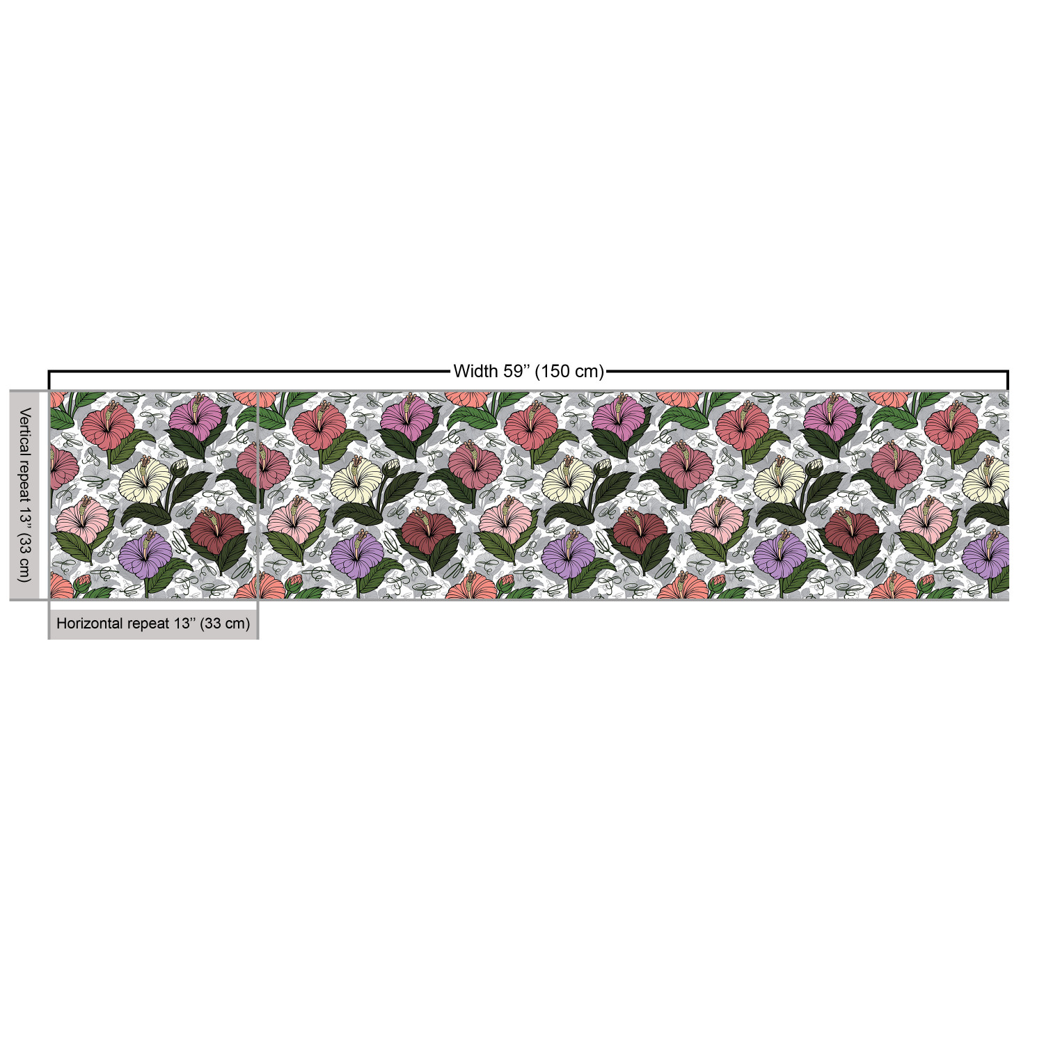 Ambesonne Floral Leaves Fabric by the Yard Decorative Upholstery Home Accents - Picture 131 of 160