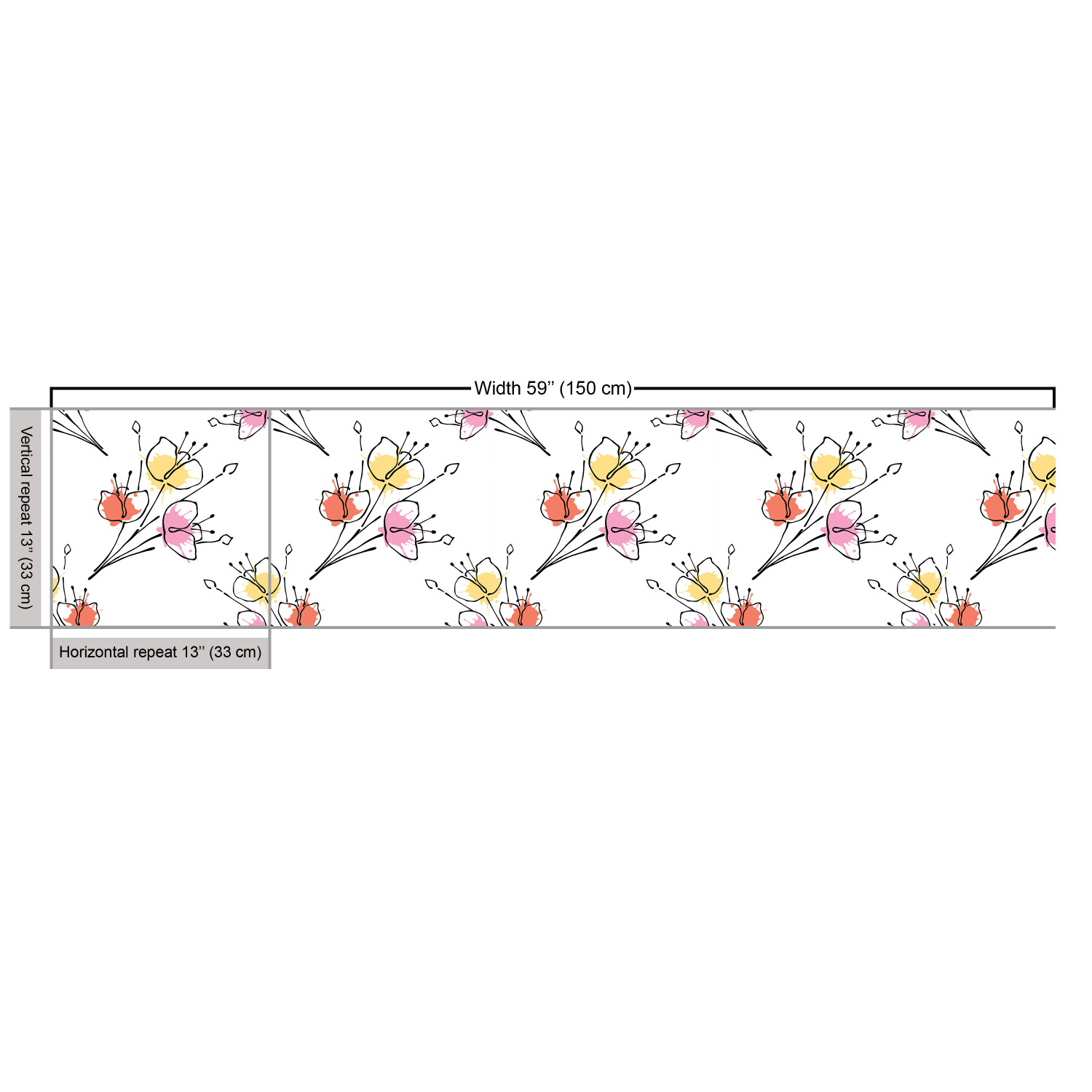 Ambesonne Floral Leaves Fabric by the Yard Decorative Upholstery Home Accents - Picture 59 of 160