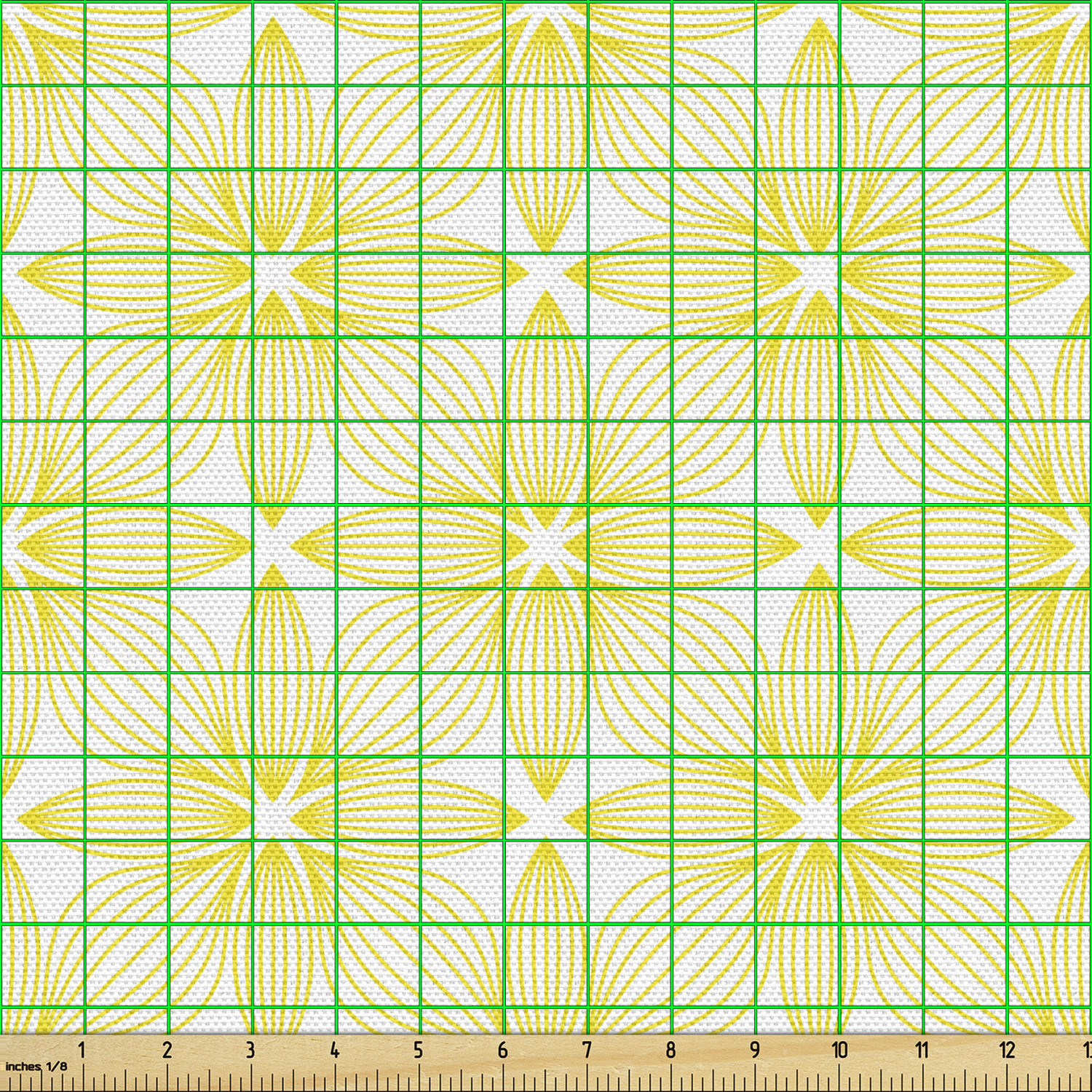 Ambesonne Floral Leaves Fabric by the Yard Decorative Upholstery Home Accents - Picture 70 of 160