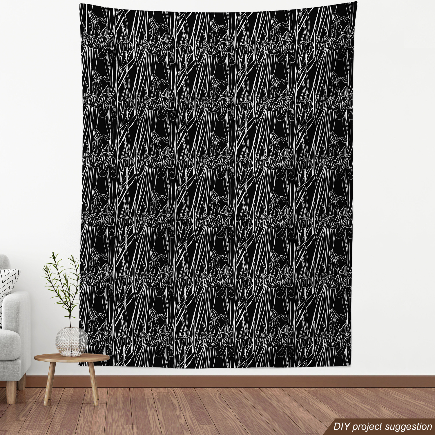Fabric by The Yard Polyester Upholstery and Fabric for Home Accents Ambesonne - Picture 96 of 164