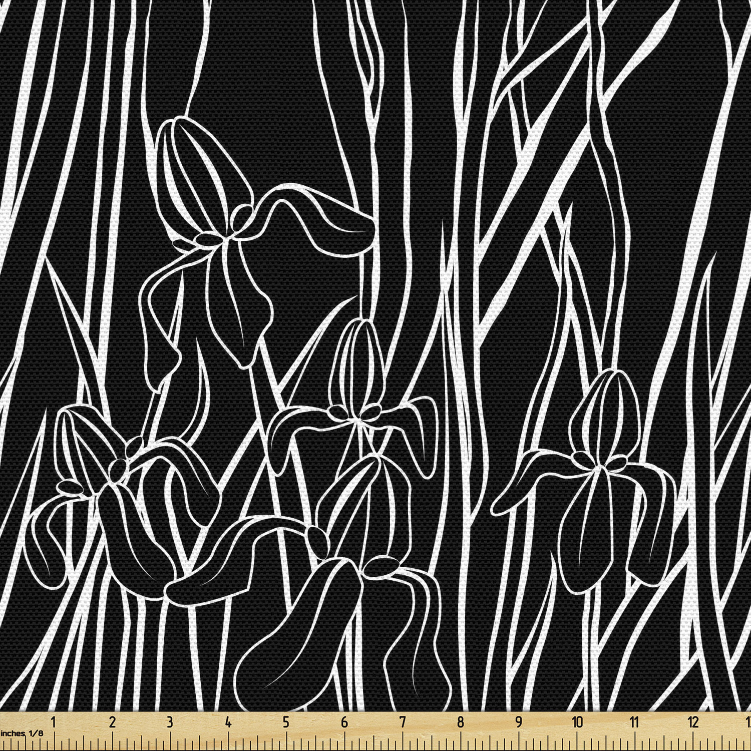 Fabric by The Yard Polyester Upholstery and Fabric for Home Accents Ambesonne - Picture 93 of 164