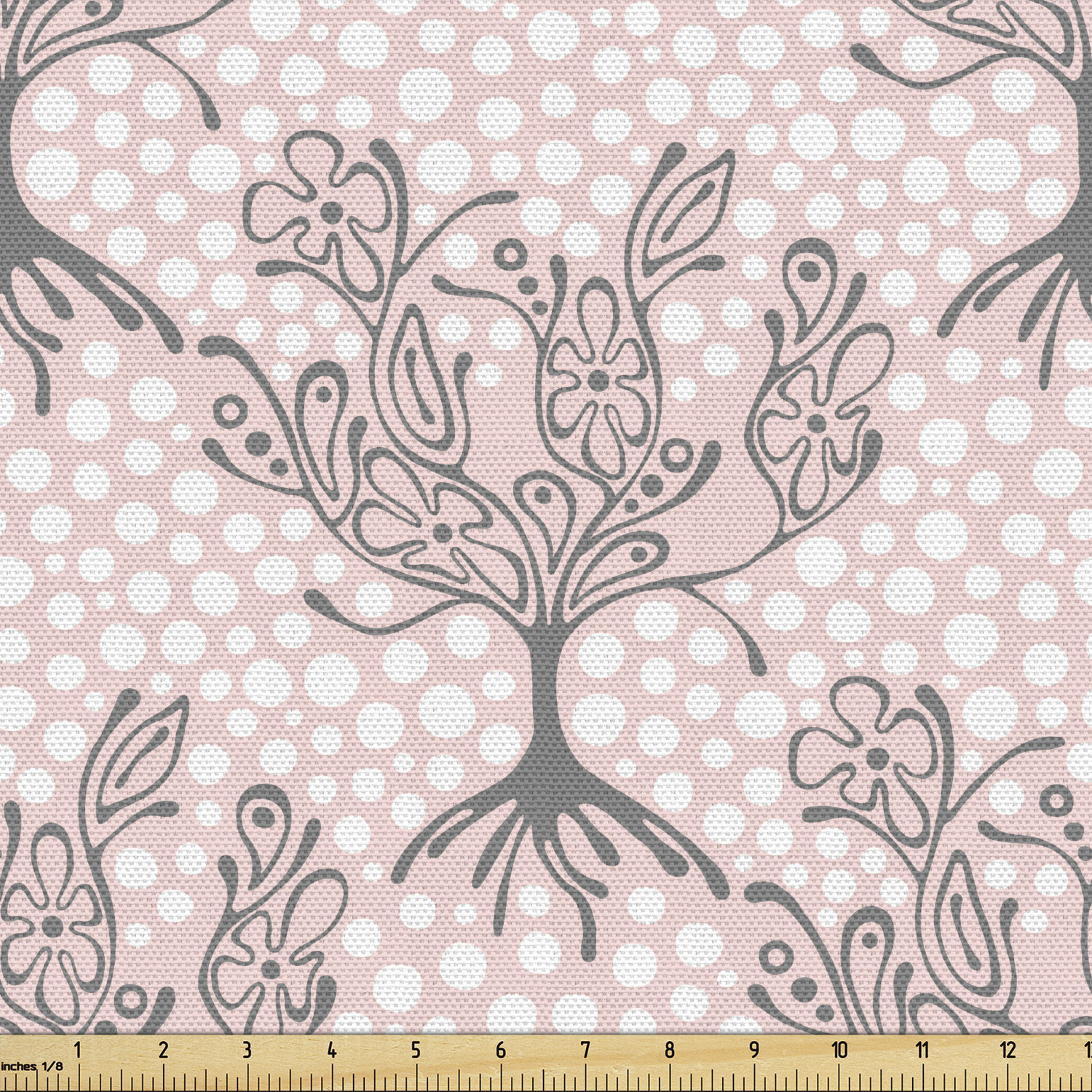 Fabric by The Yard Polyester Upholstery and Fabric for Home Accents Ambesonne - Picture 97 of 164