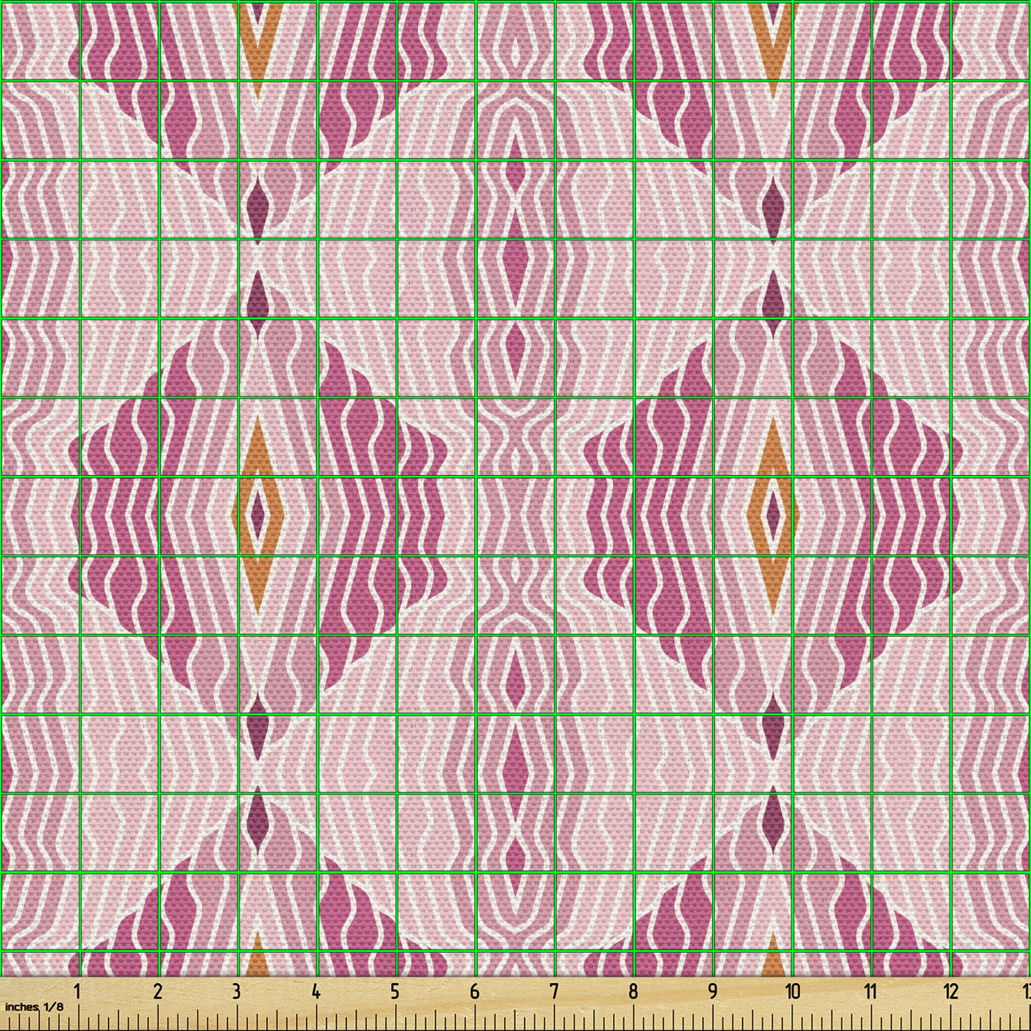 Fabric by The Yard Polyester Upholstery and Fabric for Home Accents Ambesonne - Picture 162 of 164