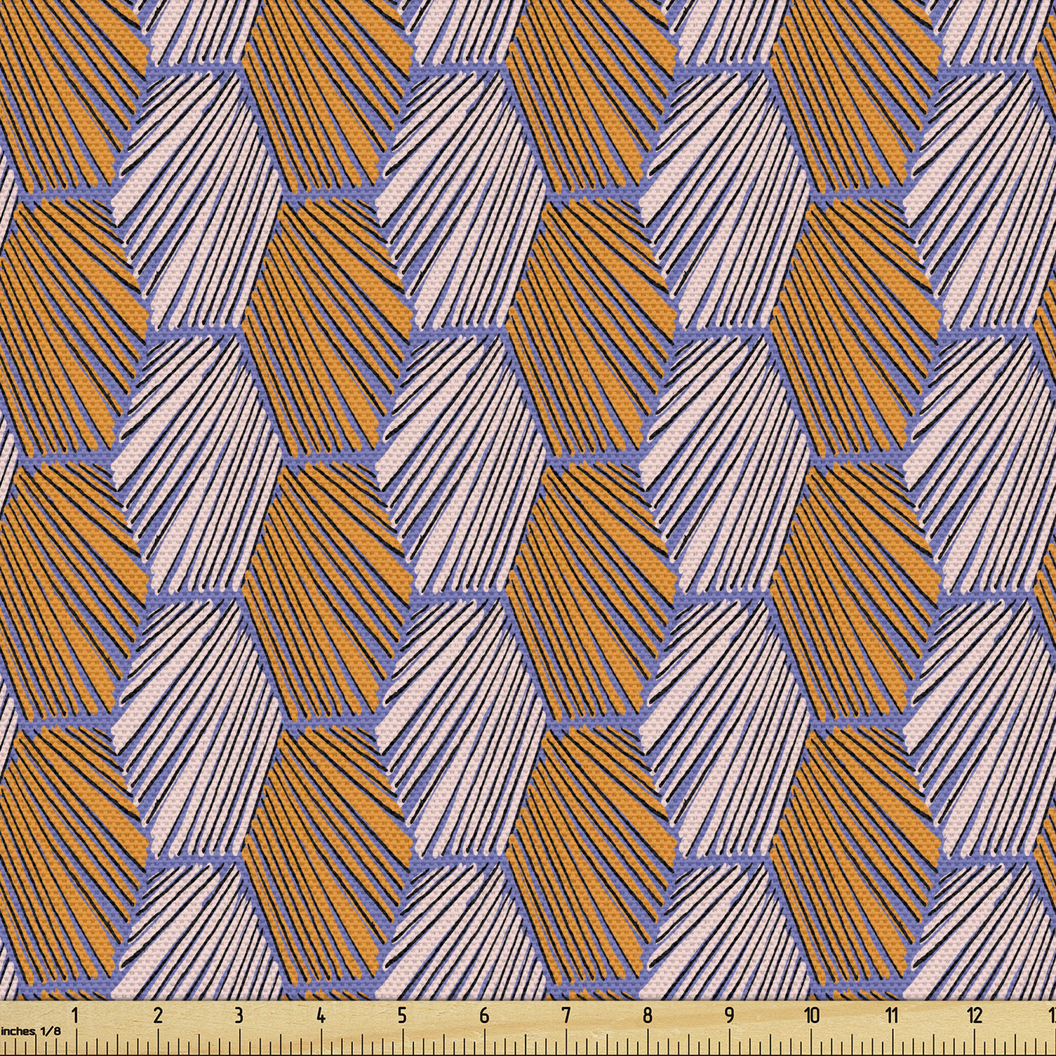 Fabric by The Yard Polyester Upholstery and Fabric for Home Accents Ambesonne - Picture 137 of 164