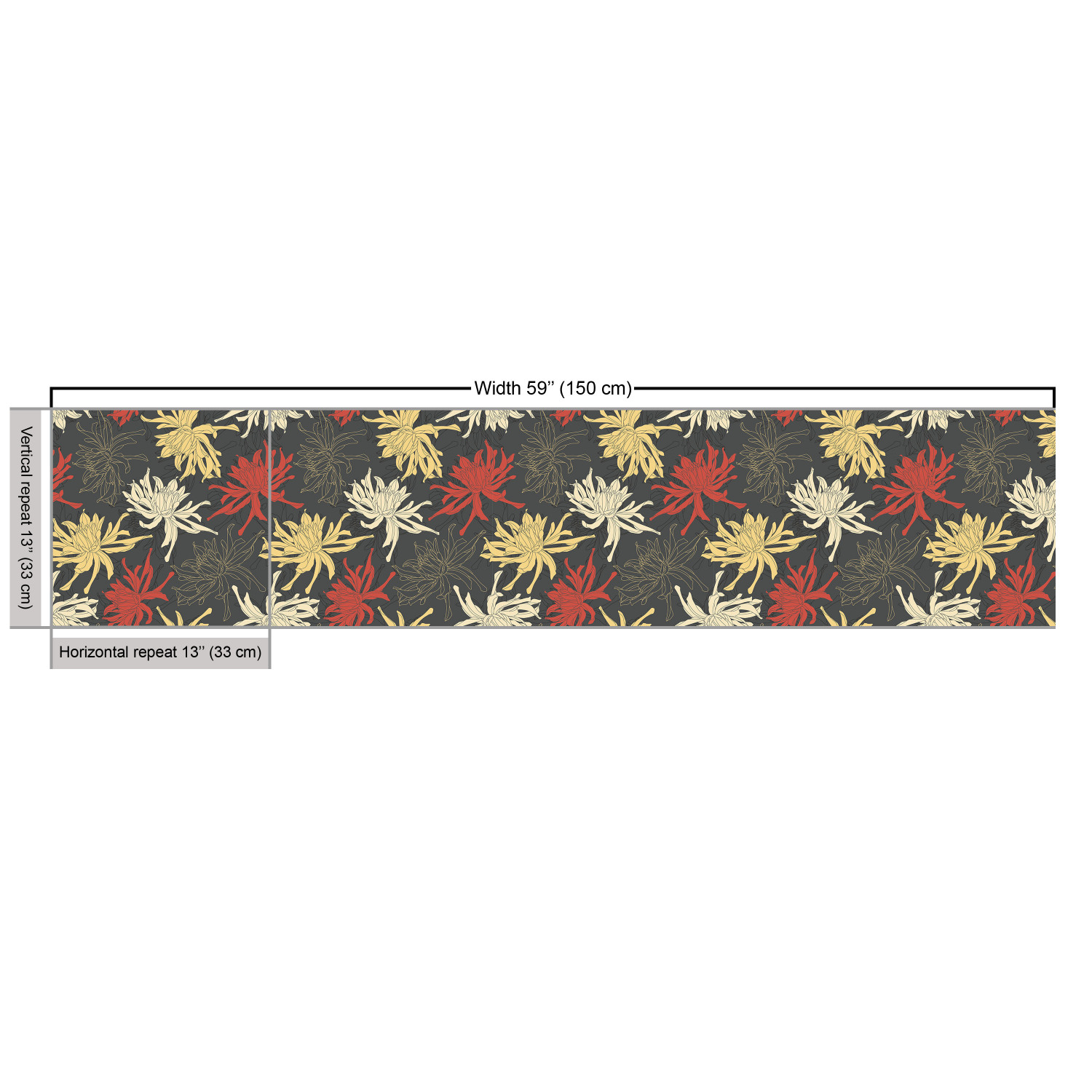 Ambesonne Floral Leaves Fabric by the Yard Decorative Upholstery Home Accents - Picture 151 of 160