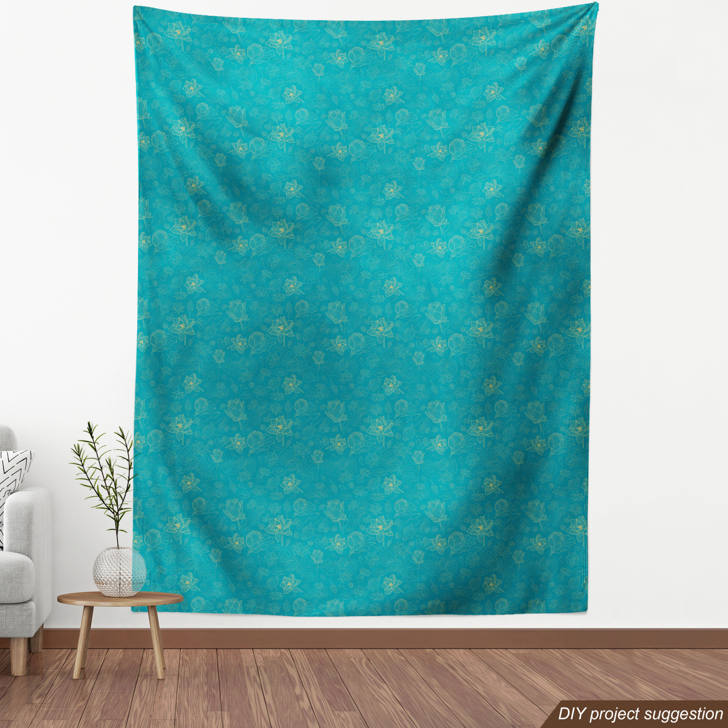 Ambesonne Floral Leaves Fabric by the Yard Decorative Upholstery Home Accents - Picture 92 of 160