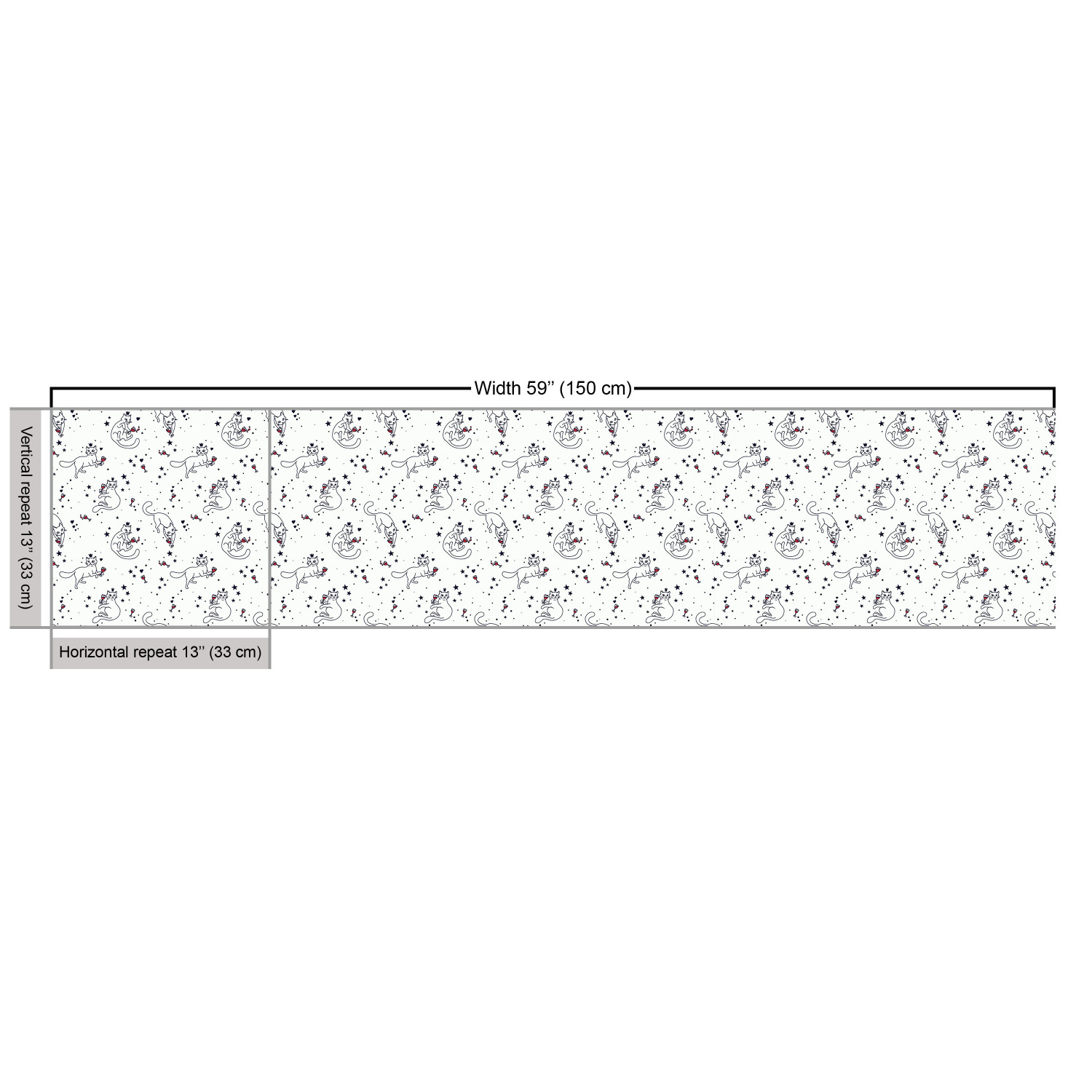 Ambesonne Sketch Design Fabric by the Yard Decorative Upholstery Home Accents - Picture 31 of 160