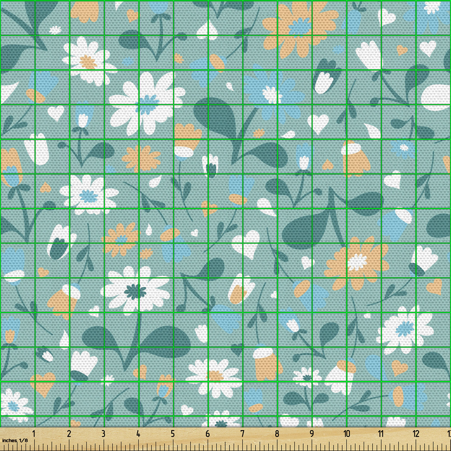 Ambesonne Sketch Design Fabric by the Yard Decorative Upholstery Home Accents - Picture 26 of 160