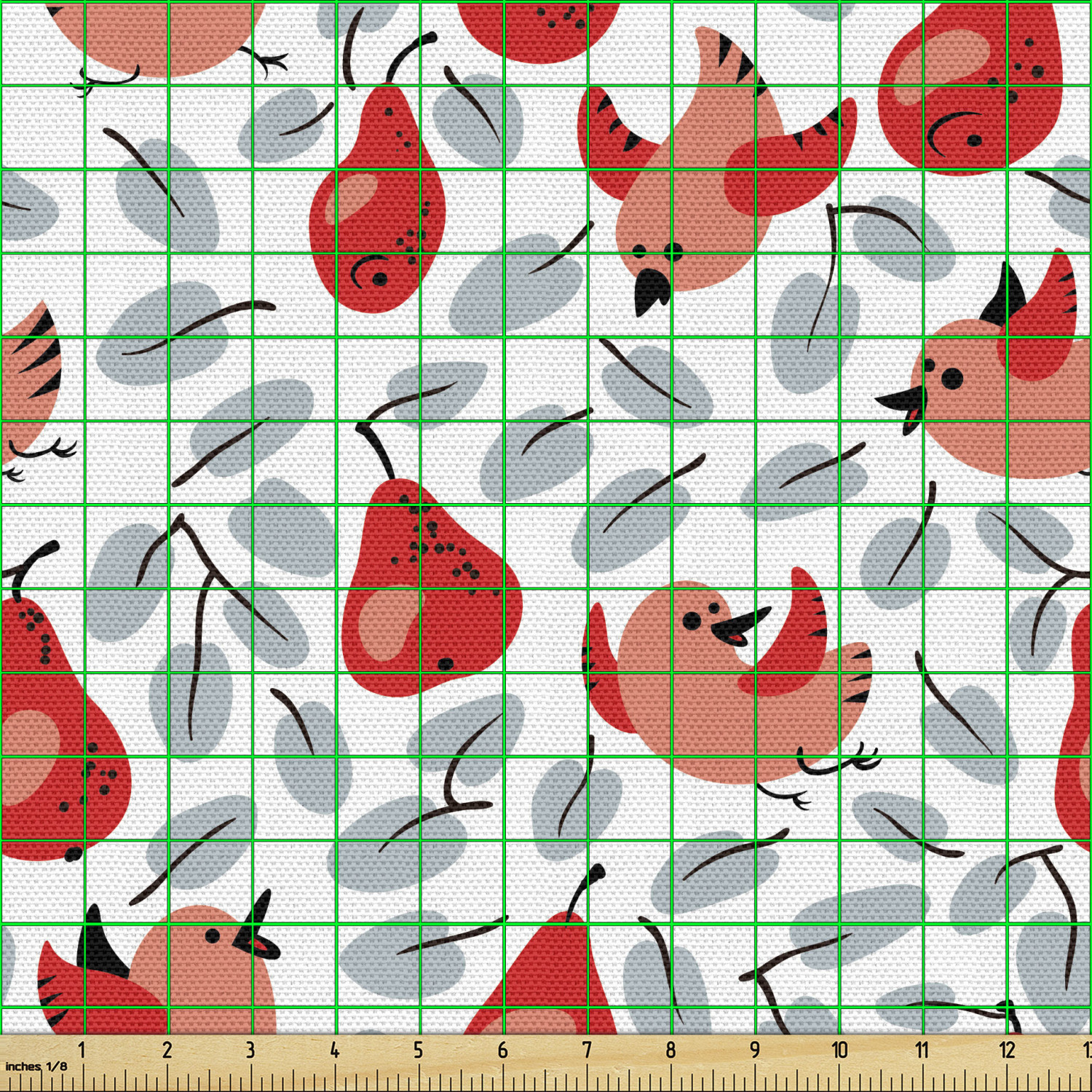 Ambesonne Sketch Design Fabric by the Yard Decorative Upholstery Home Accents - Picture 86 of 160