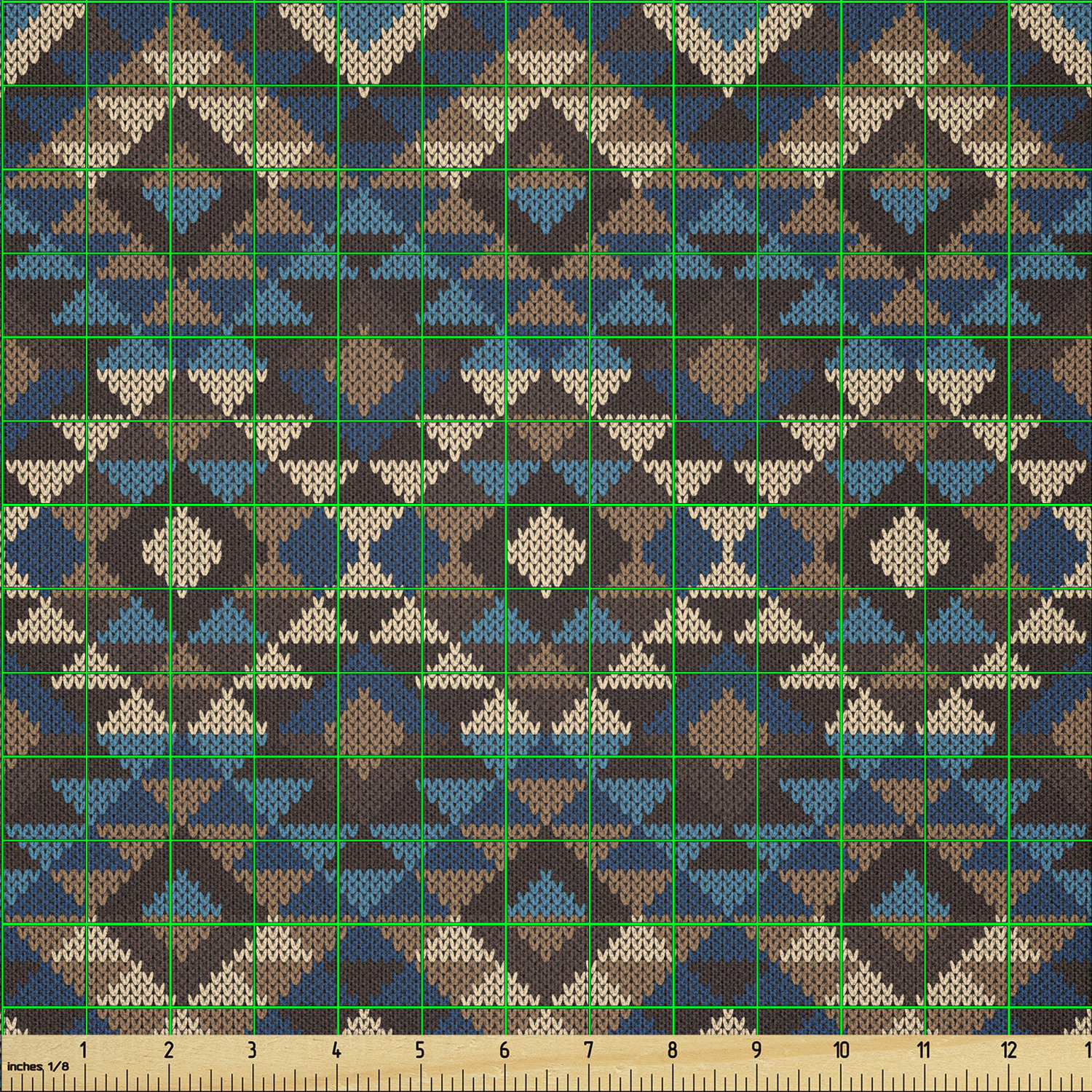 Ambesonne Ethnic Microfiber Fabric by The Yard for Arts and Crafts - Picture 39 of 77