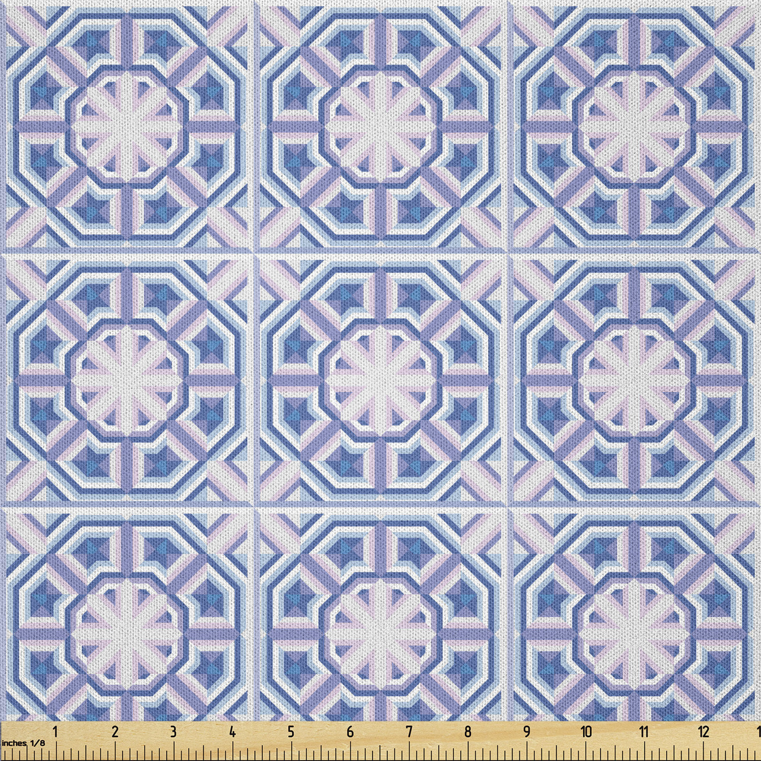 Ambesonne Ethnic Microfiber Fabric by The Yard for Arts and Crafts - Picture 60 of 77
