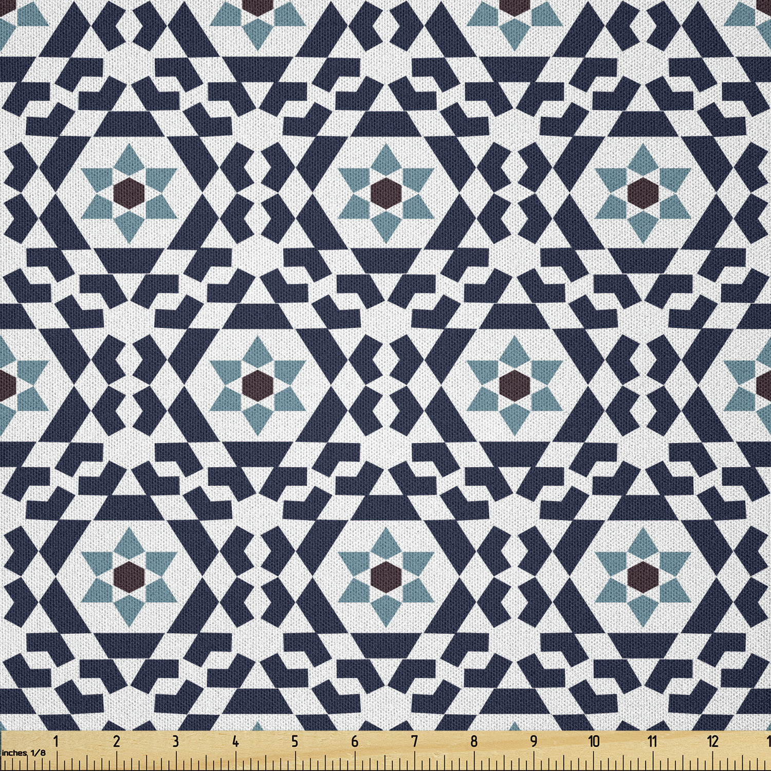 Ambesonne Ethnic Microfiber Fabric by The Yard for Arts and Crafts - Picture 52 of 77