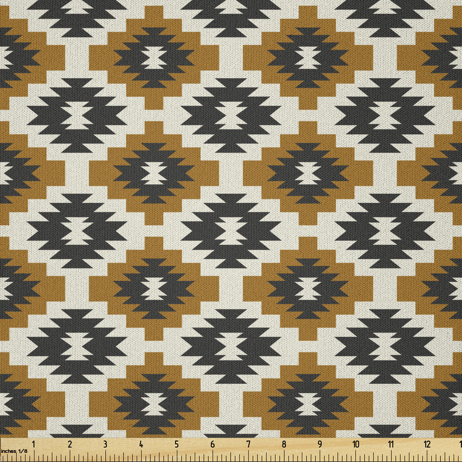 Ambesonne Ethnic Microfiber Fabric by The Yard for Arts and Crafts - Picture 48 of 77
