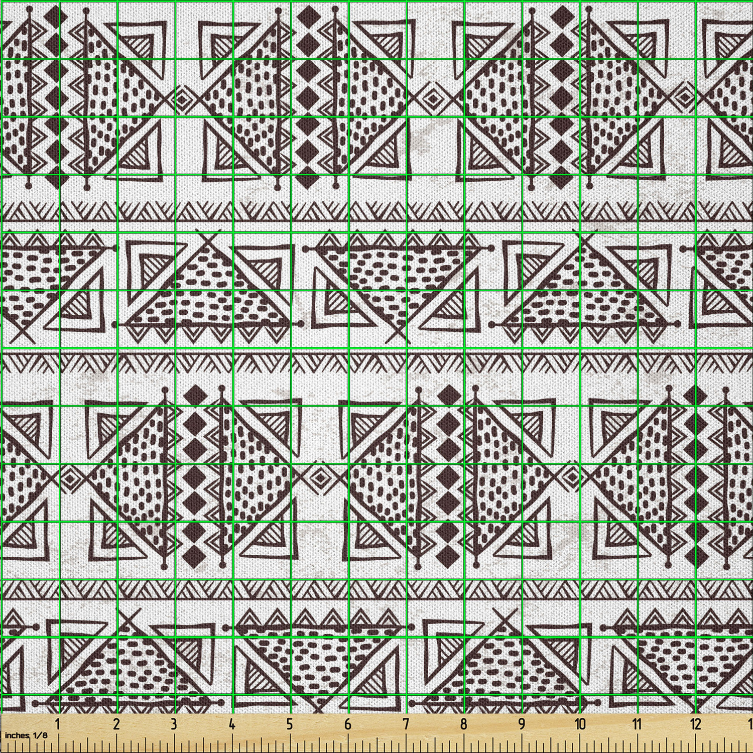 Ambesonne Ethnic Microfiber Fabric by The Yard for Arts and Crafts - Picture 73 of 77