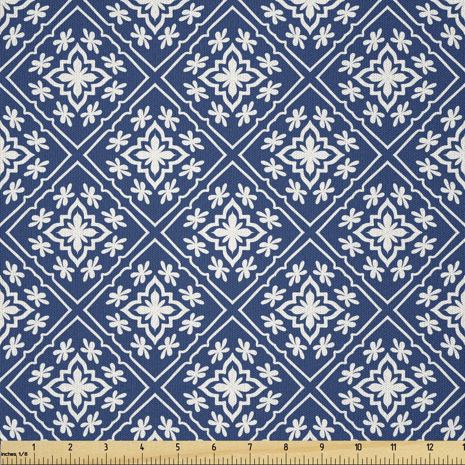 Ambesonne Ethnic Microfiber Fabric by The Yard for Arts and Crafts - Picture 14 of 77