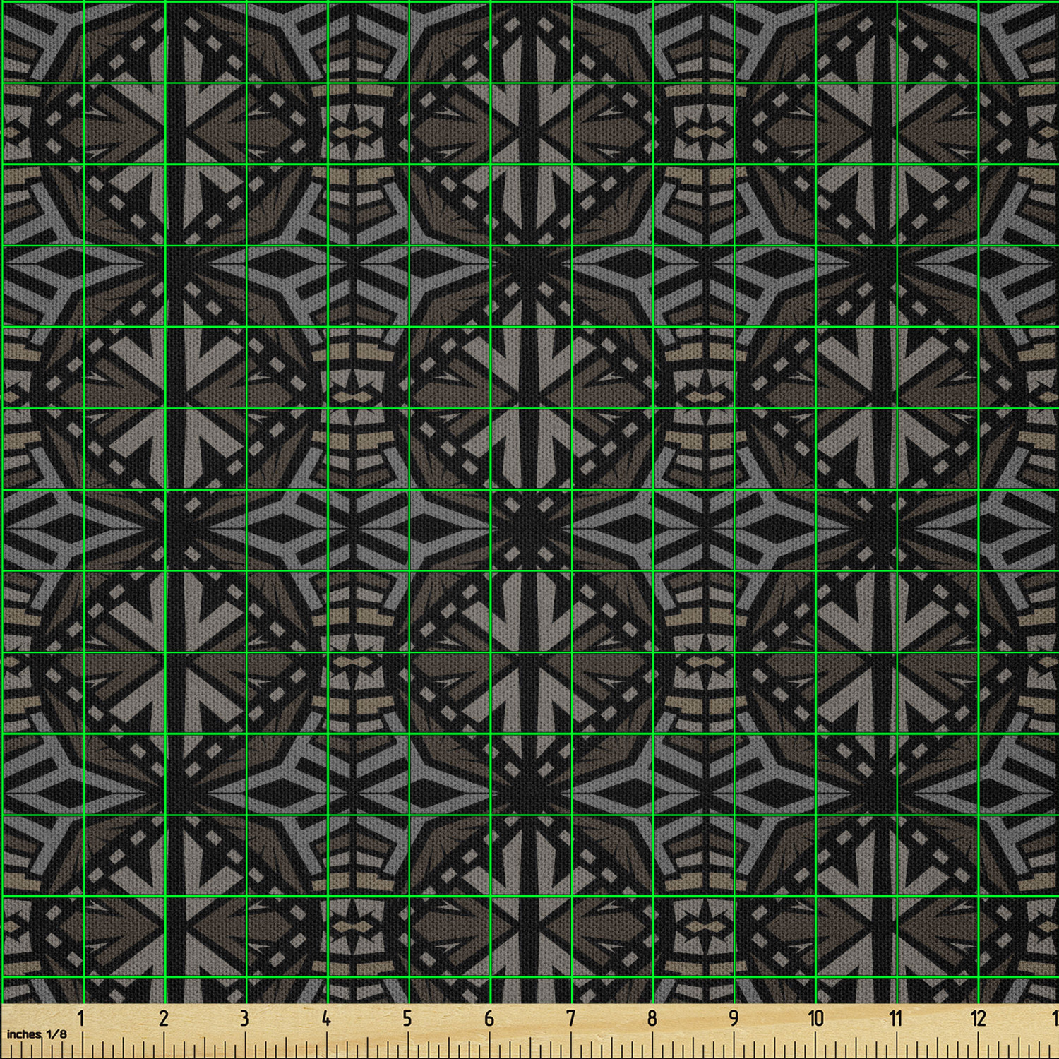 Ambesonne Ethnic Microfiber Fabric by The Yard for Arts and Crafts - Picture 33 of 77