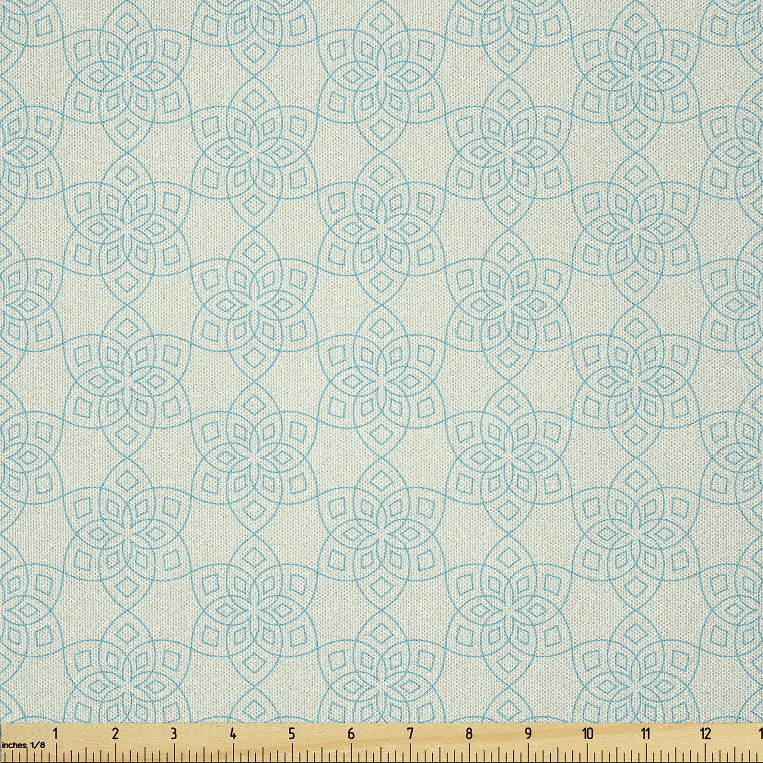 Ambesonne Ethnic Microfiber Fabric by The Yard for Arts and Crafts - Picture 58 of 77