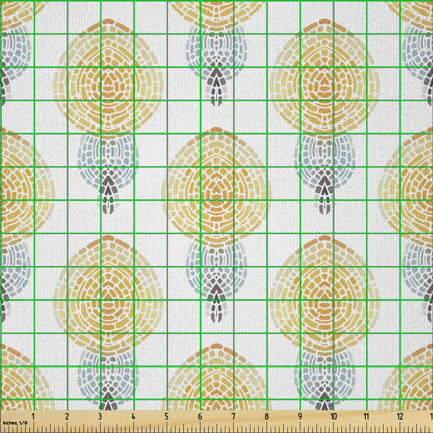 Ambesonne Ethnic Microfiber Fabric by The Yard for Arts and Crafts - Picture 47 of 77