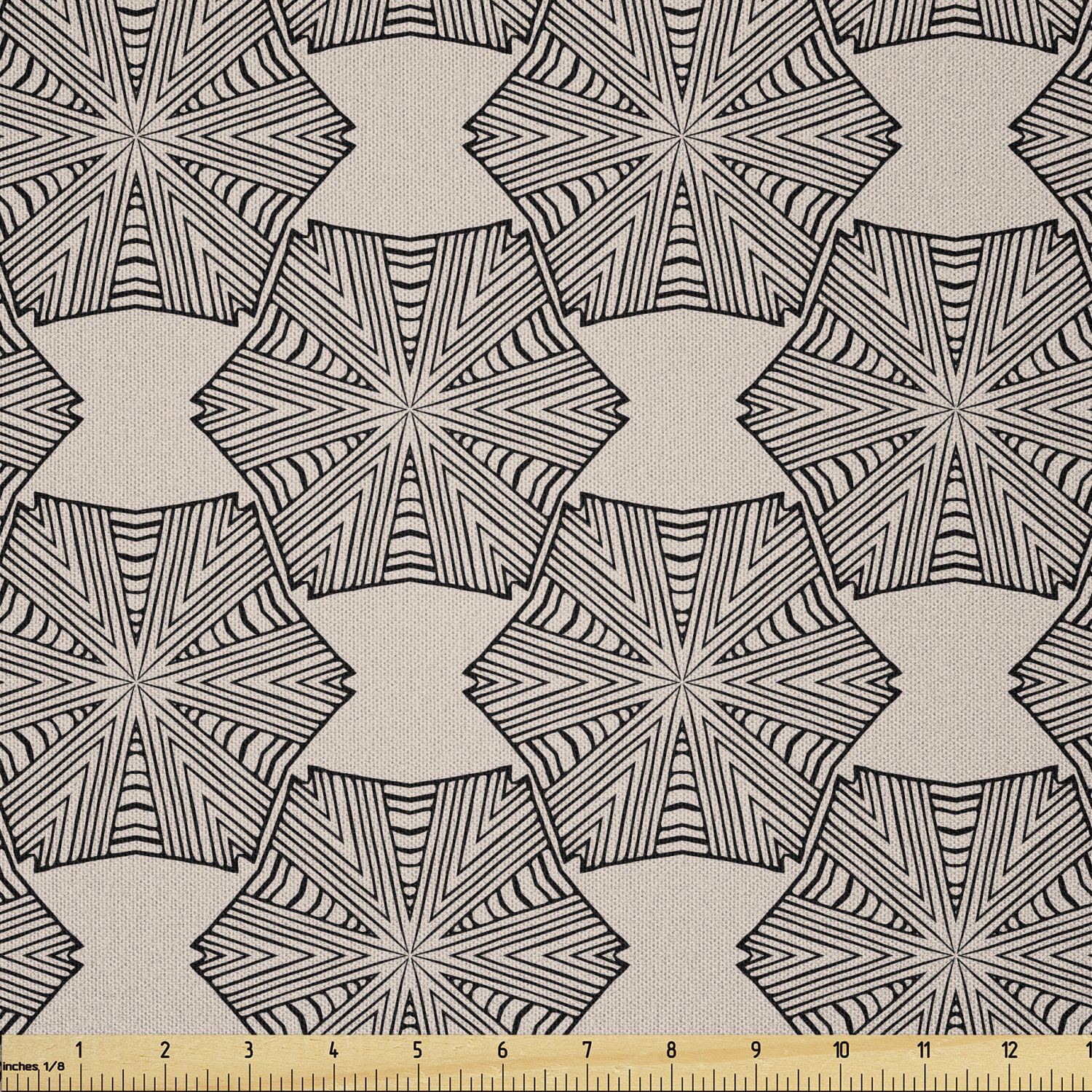 Ambesonne Surreal Pattern Microfiber Fabric by The Yard for Arts and Crafts - Picture 28 of 67