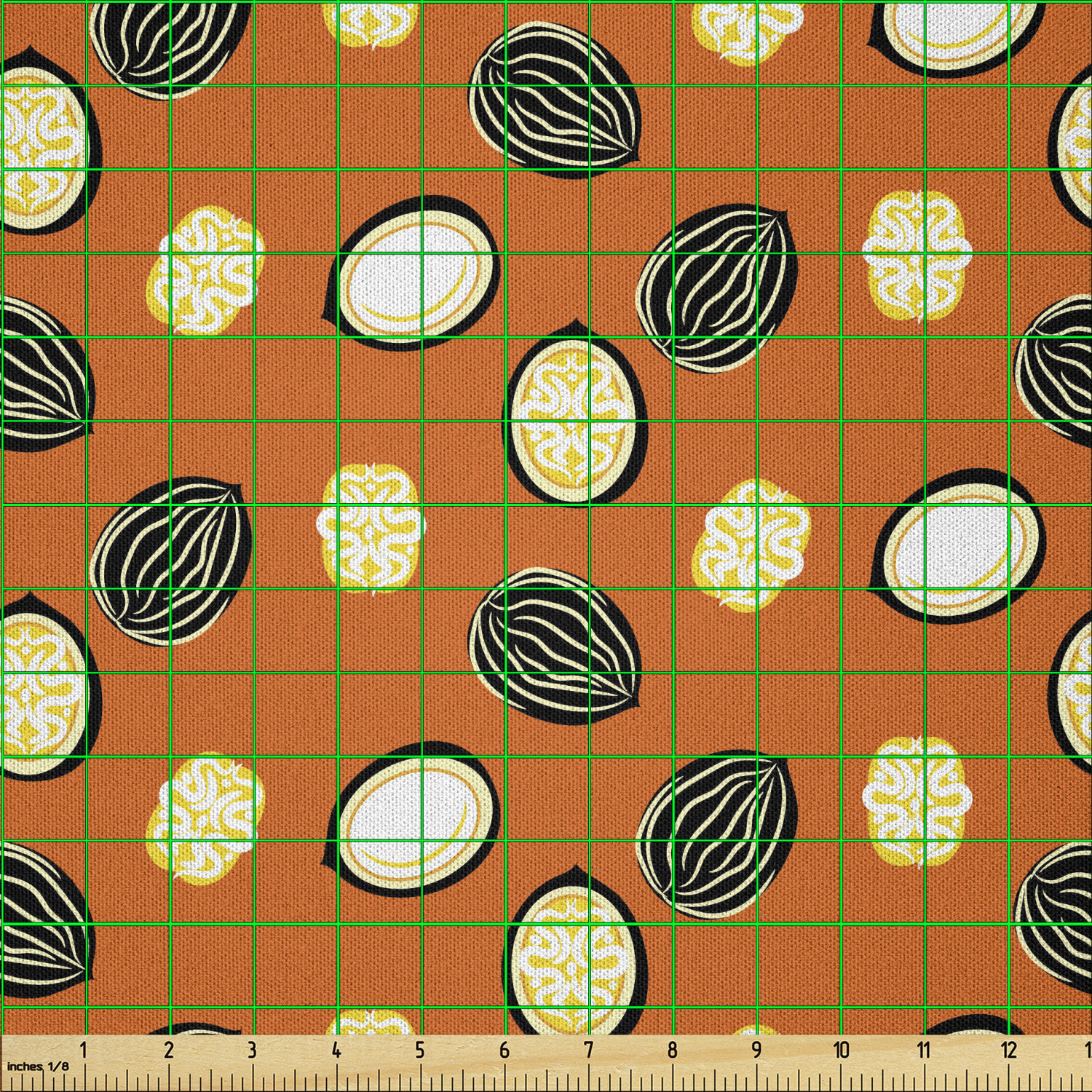 Ambesonne Surreal Pattern Microfiber Fabric by The Yard for Arts and Crafts - Picture 63 of 67