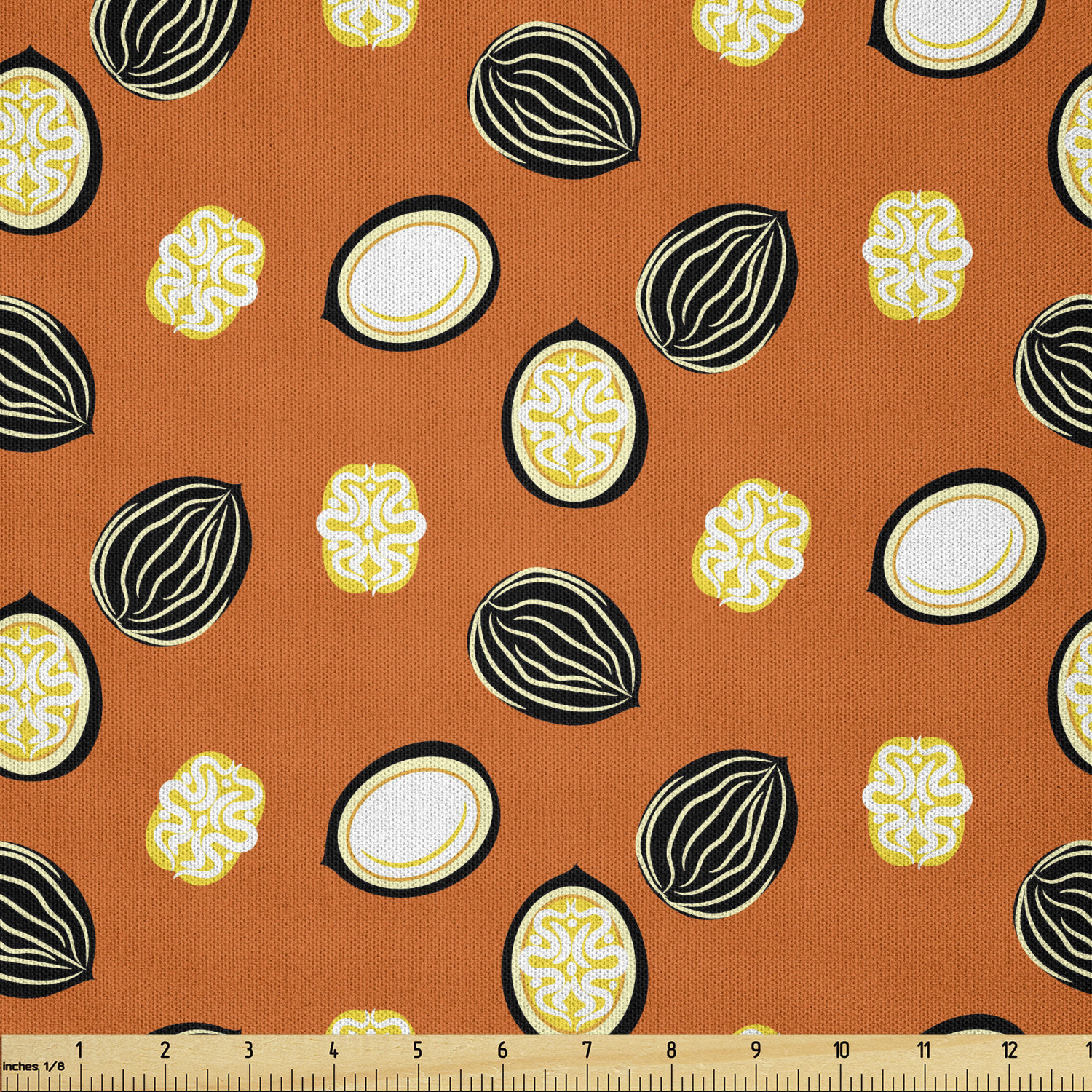 Ambesonne Surreal Pattern Microfiber Fabric by The Yard for Arts and Crafts - Picture 62 of 67