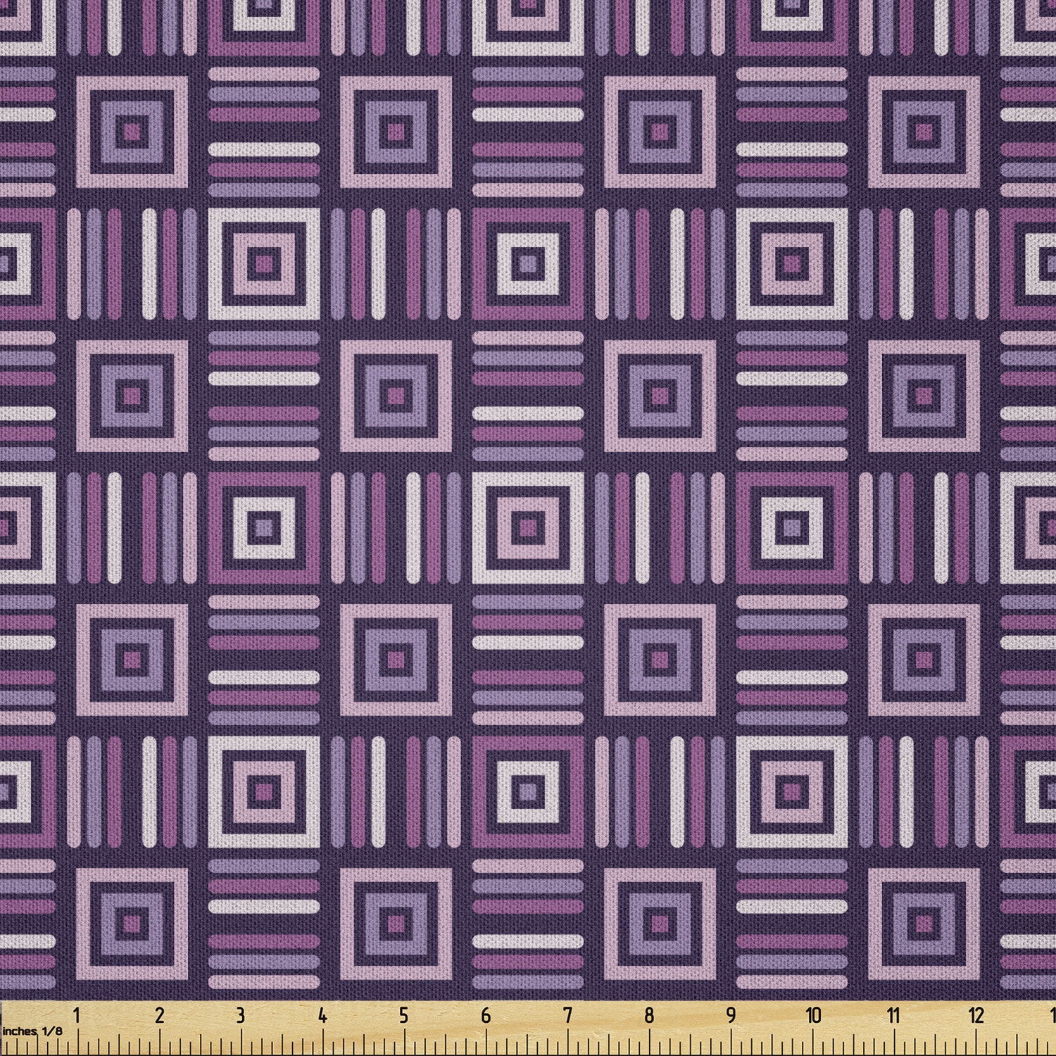 Ambesonne Surreal Pattern Microfiber Fabric by The Yard for Arts and Crafts - Picture 16 of 67