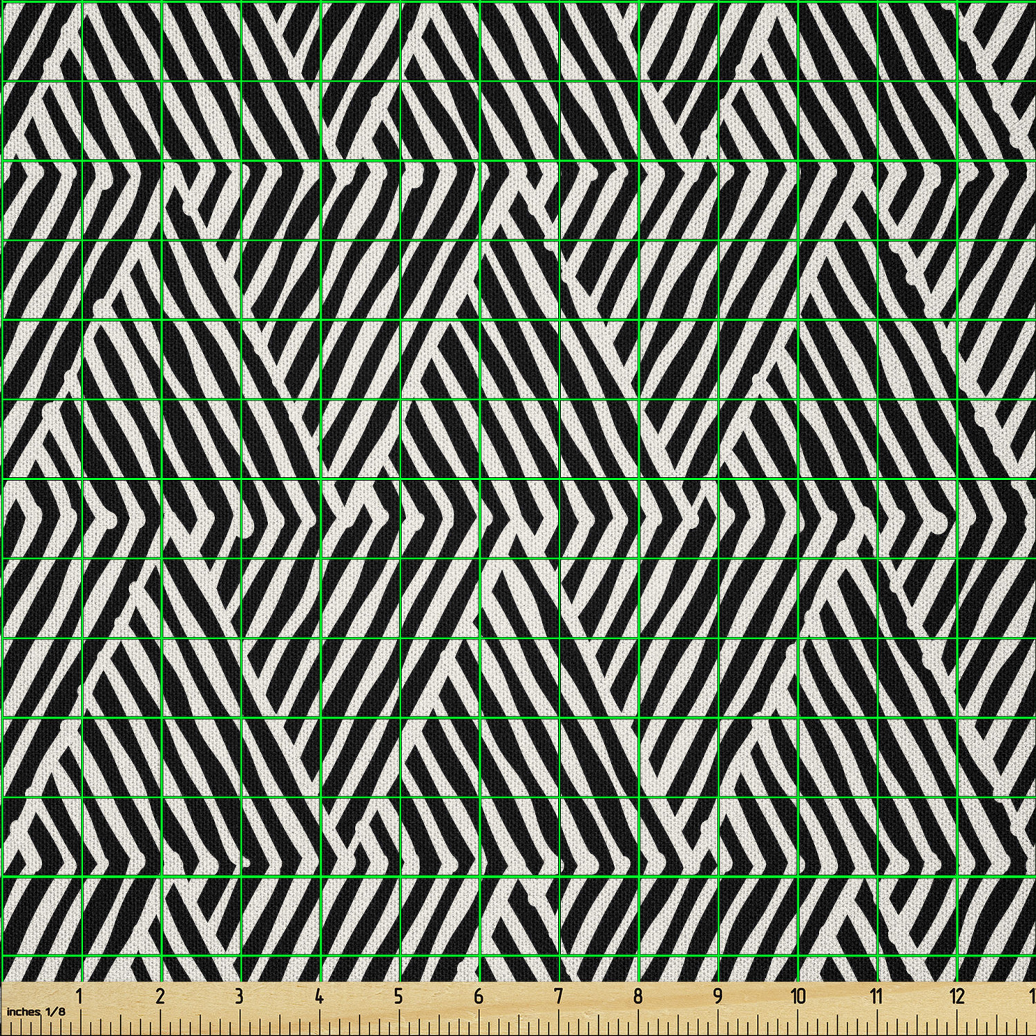 Ambesonne Surreal Pattern Microfiber Fabric by The Yard for Arts and Crafts - Picture 39 of 67