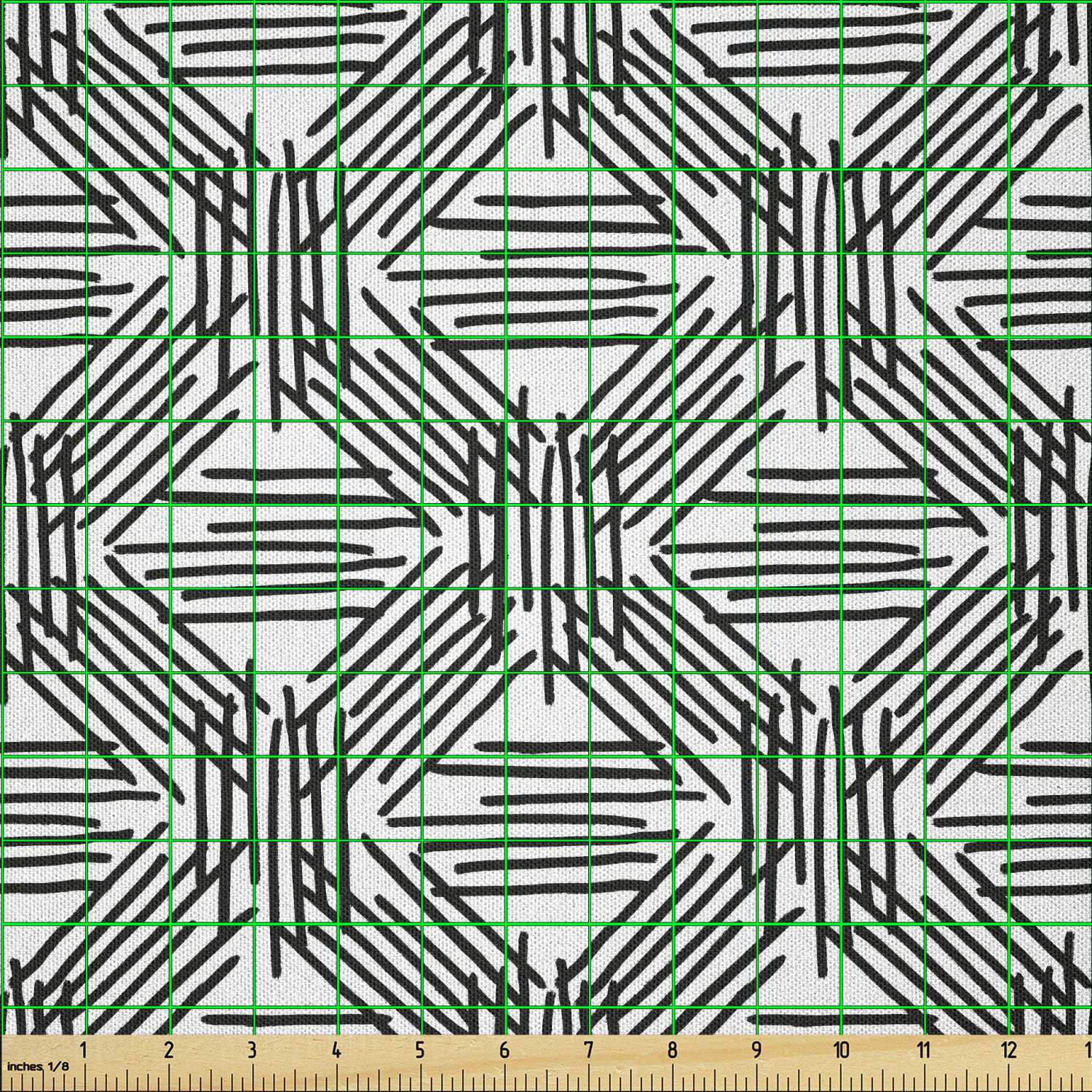 Ambesonne Surreal Pattern Microfiber Fabric by The Yard for Arts and Crafts - Picture 33 of 67