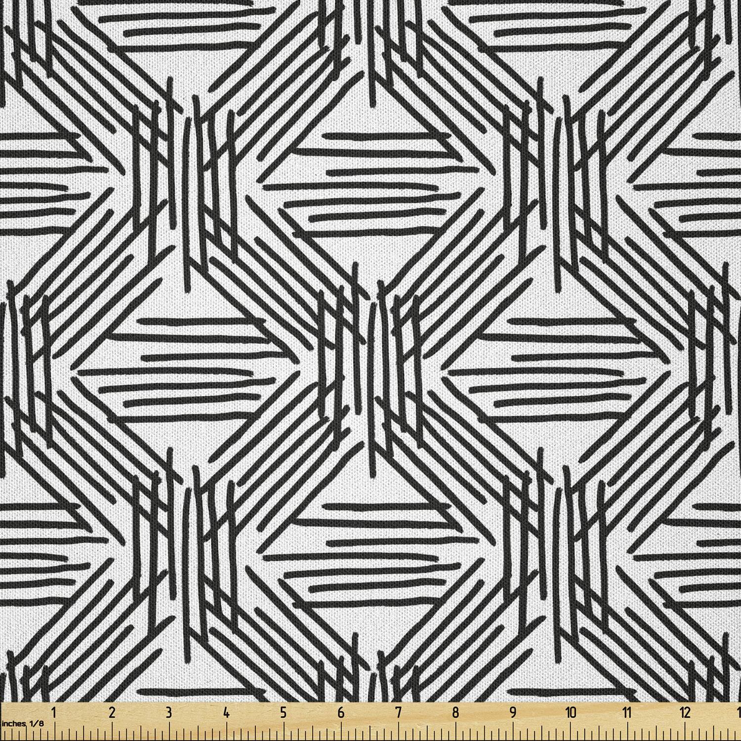 Ambesonne Surreal Pattern Microfiber Fabric by The Yard for Arts and Crafts - Picture 32 of 67