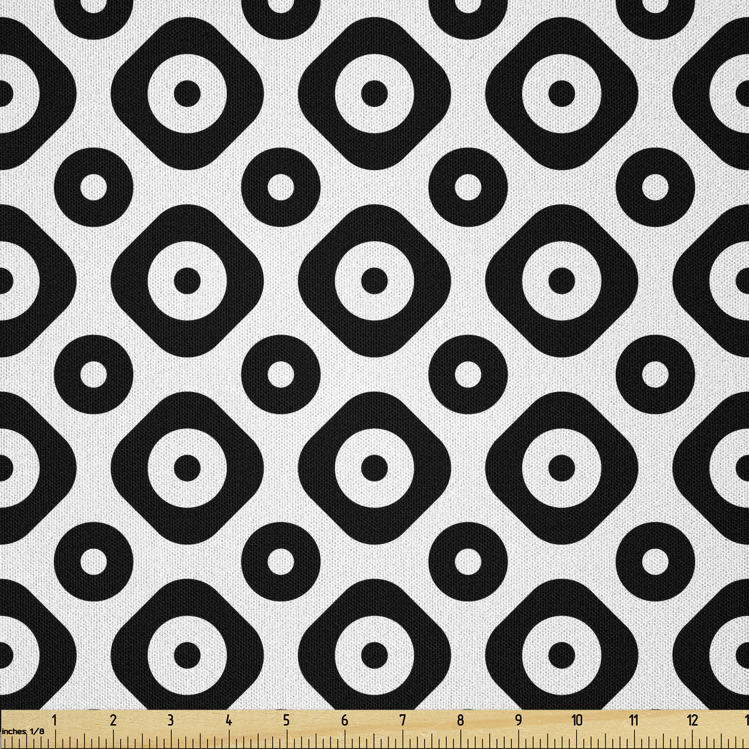 Ambesonne Surreal Pattern Microfiber Fabric by The Yard for Arts and Crafts - Picture 20 of 67