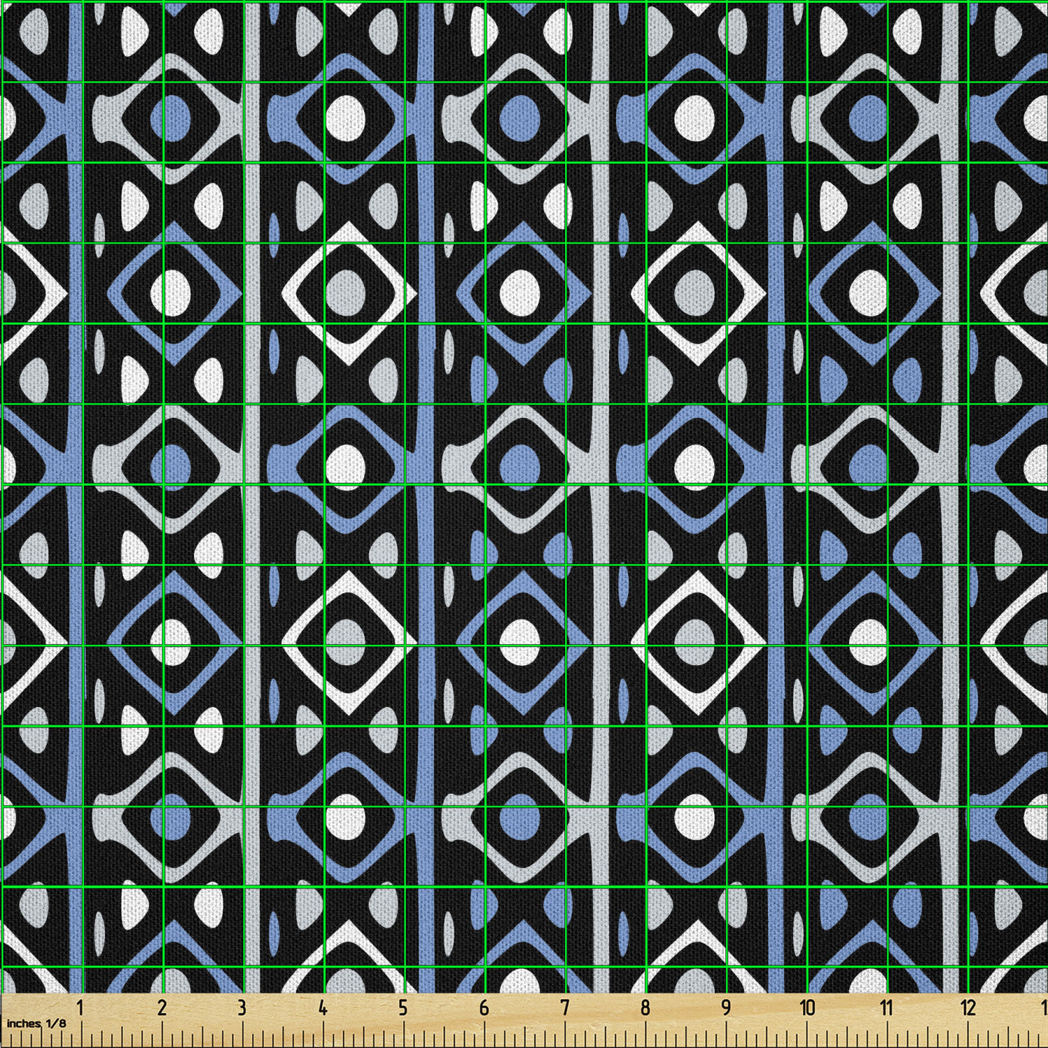 Ambesonne Surreal Pattern Microfiber Fabric by The Yard for Arts and Crafts - Picture 19 of 67