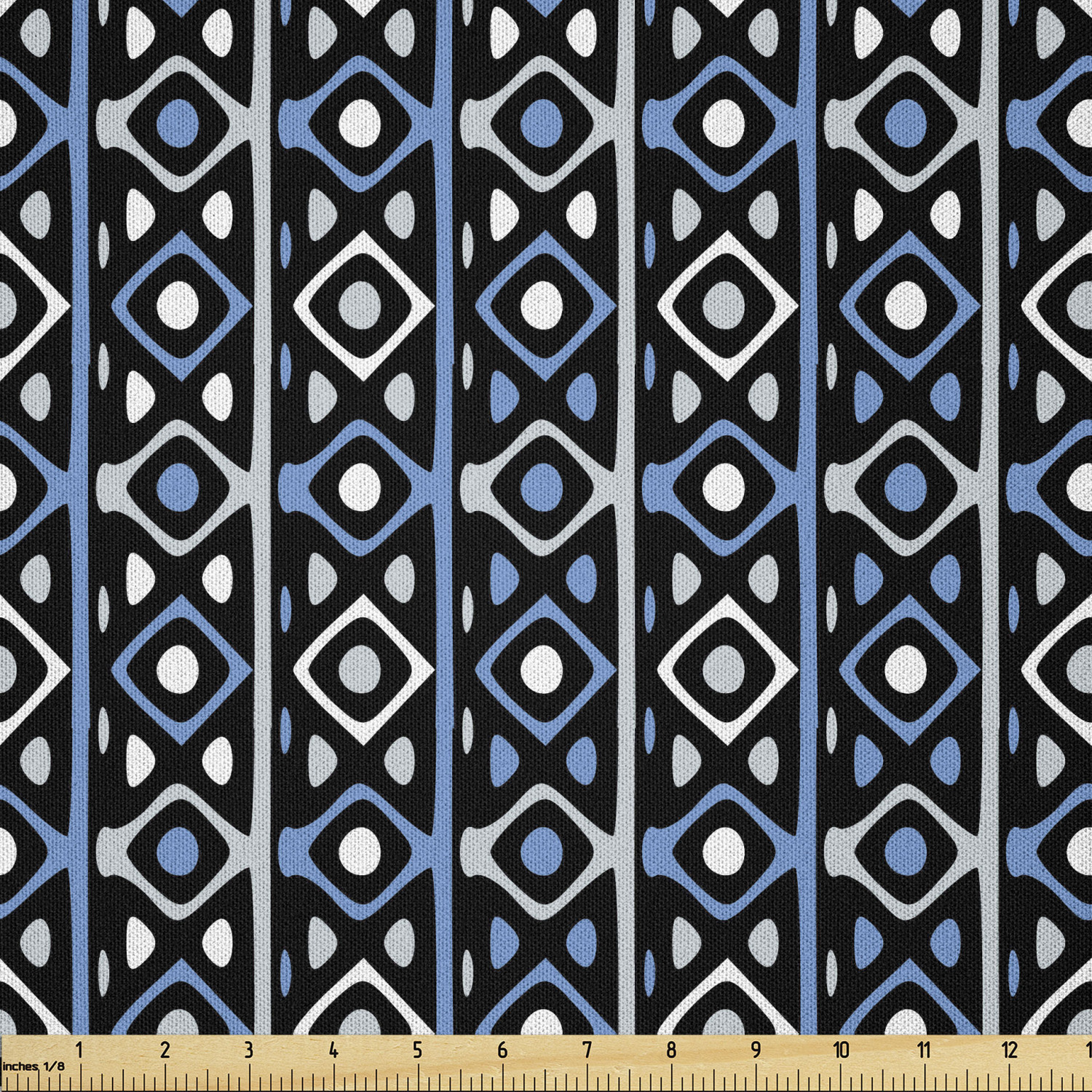Ambesonne Surreal Pattern Microfiber Fabric by The Yard for Arts and Crafts - Picture 18 of 67