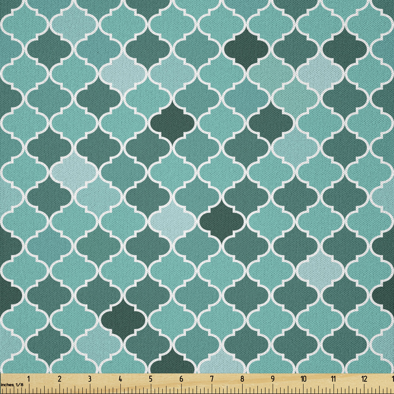 Ambesonne Surreal Pattern Microfiber Fabric by The Yard for Arts and Crafts - Picture 50 of 67