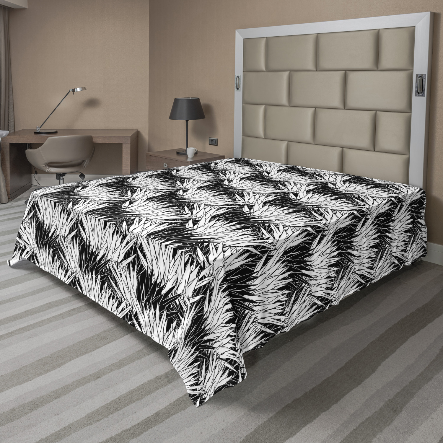 Ambesonne Tropical Flat Sheet Top Sheet Decorative Bedding 6 Sizes - Picture 29 of 37