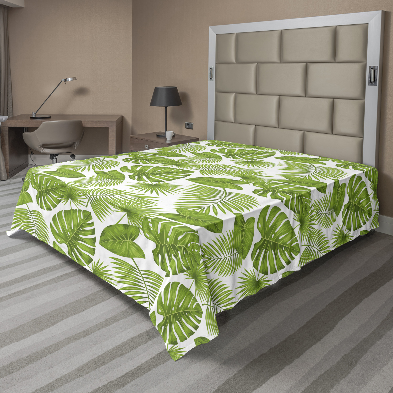 Ambesonne Exotic Pattern Flat Sheet Top Sheet Decorative Bedding 6