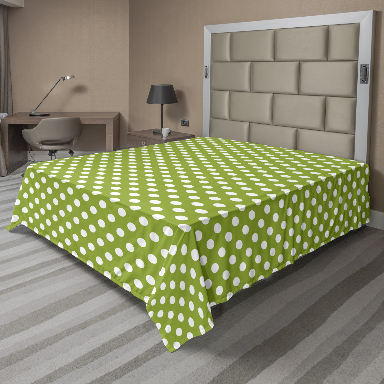 Ambesonne Geometry Theme Flat Sheet Top Sheet Decorative Bedding 6 Sizes - Picture 32 of 38