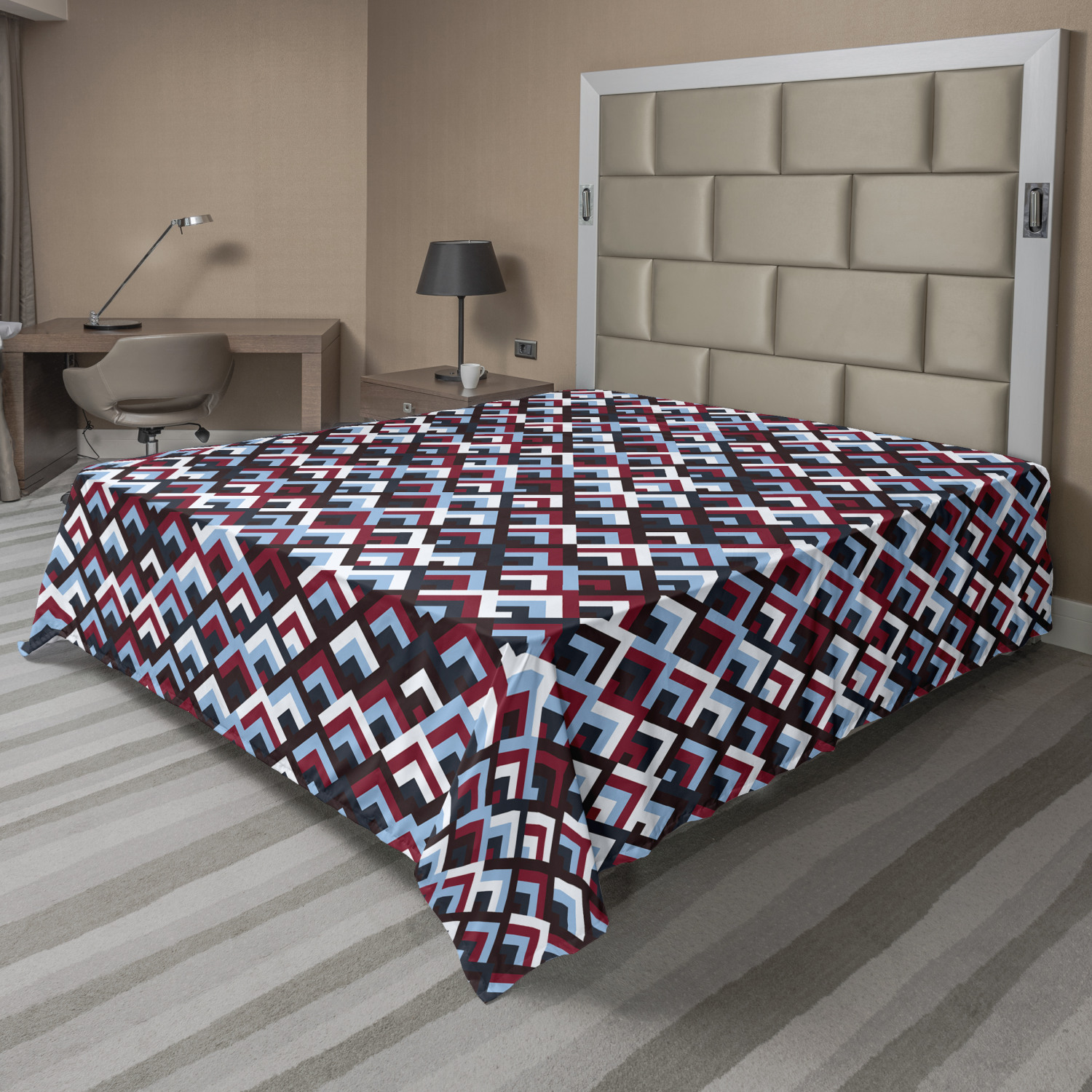 Ambesonne Funky Abstract Flat Sheet Top Sheet Decorative Bedding 6 Sizes - Picture 18 of 42