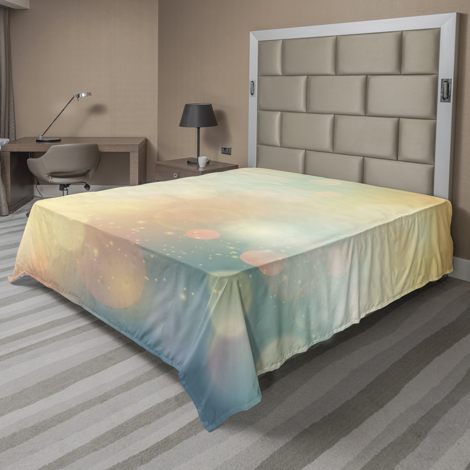 Ambesonne Funky Abstract Flat Sheet Top Sheet Decorative Bedding 6 Sizes - Picture 27 of 42